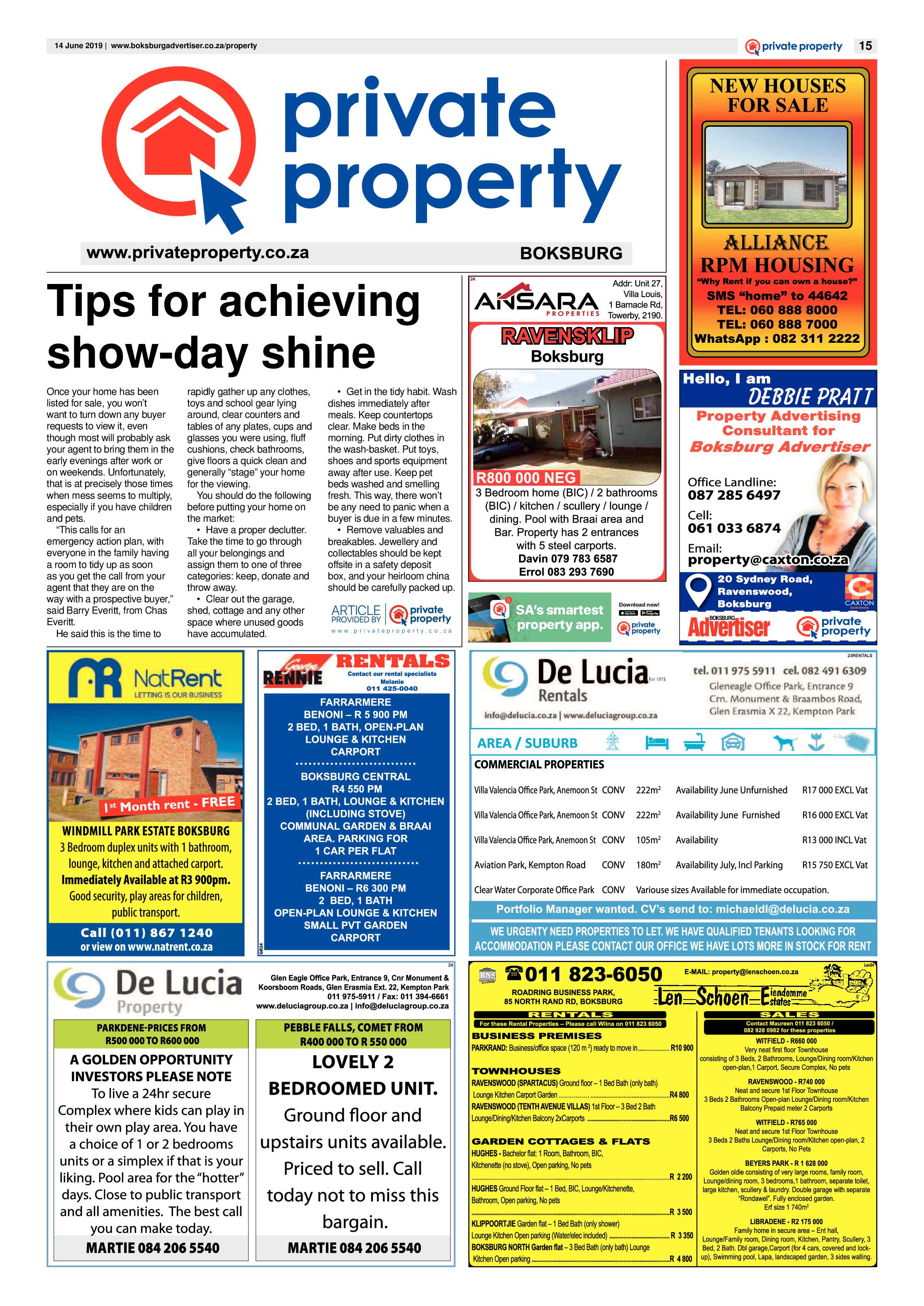 Boksburg Advertiser 11 June 2019 page 15
