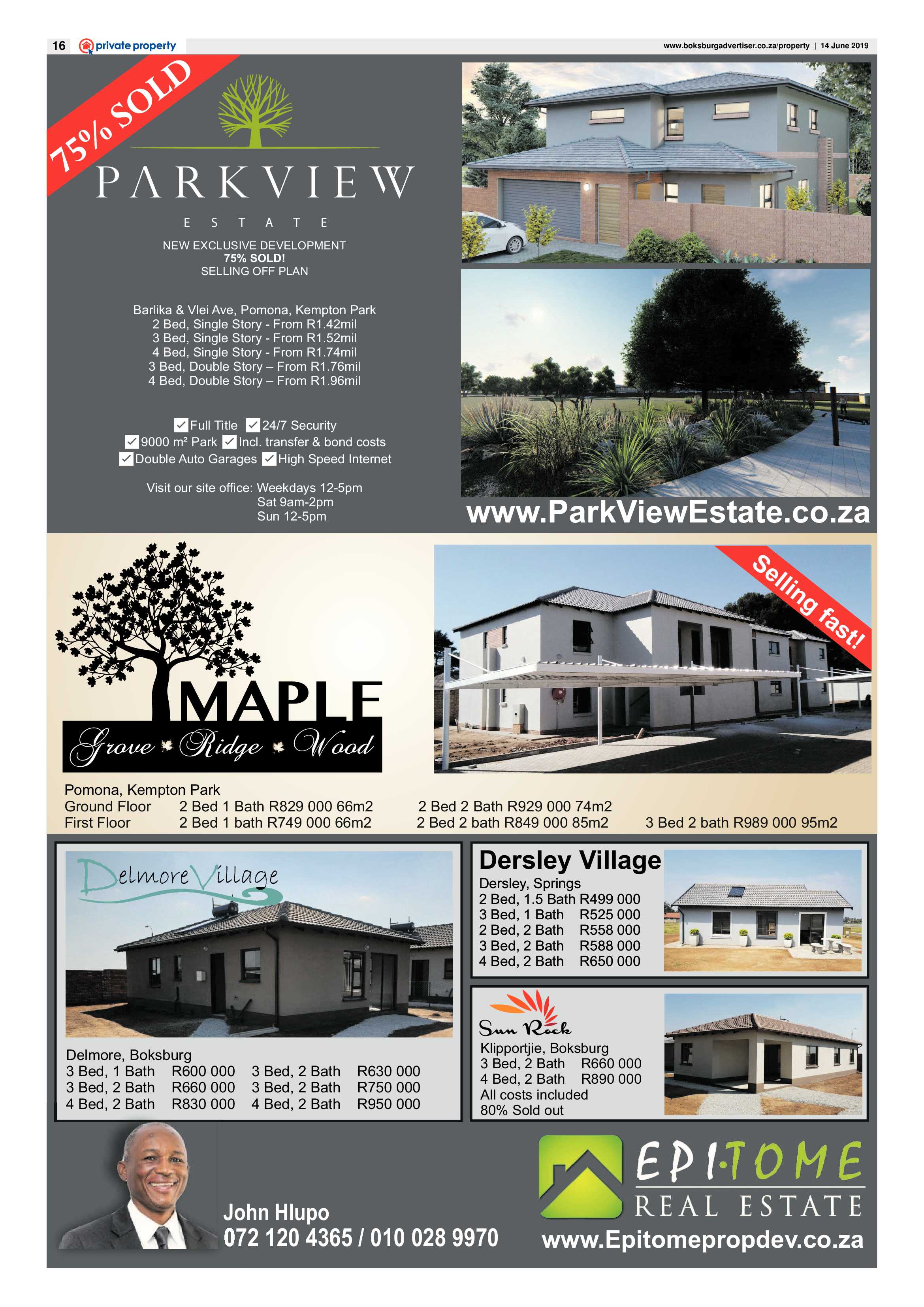 Boksburg Advertiser 11 June 2019 page 16