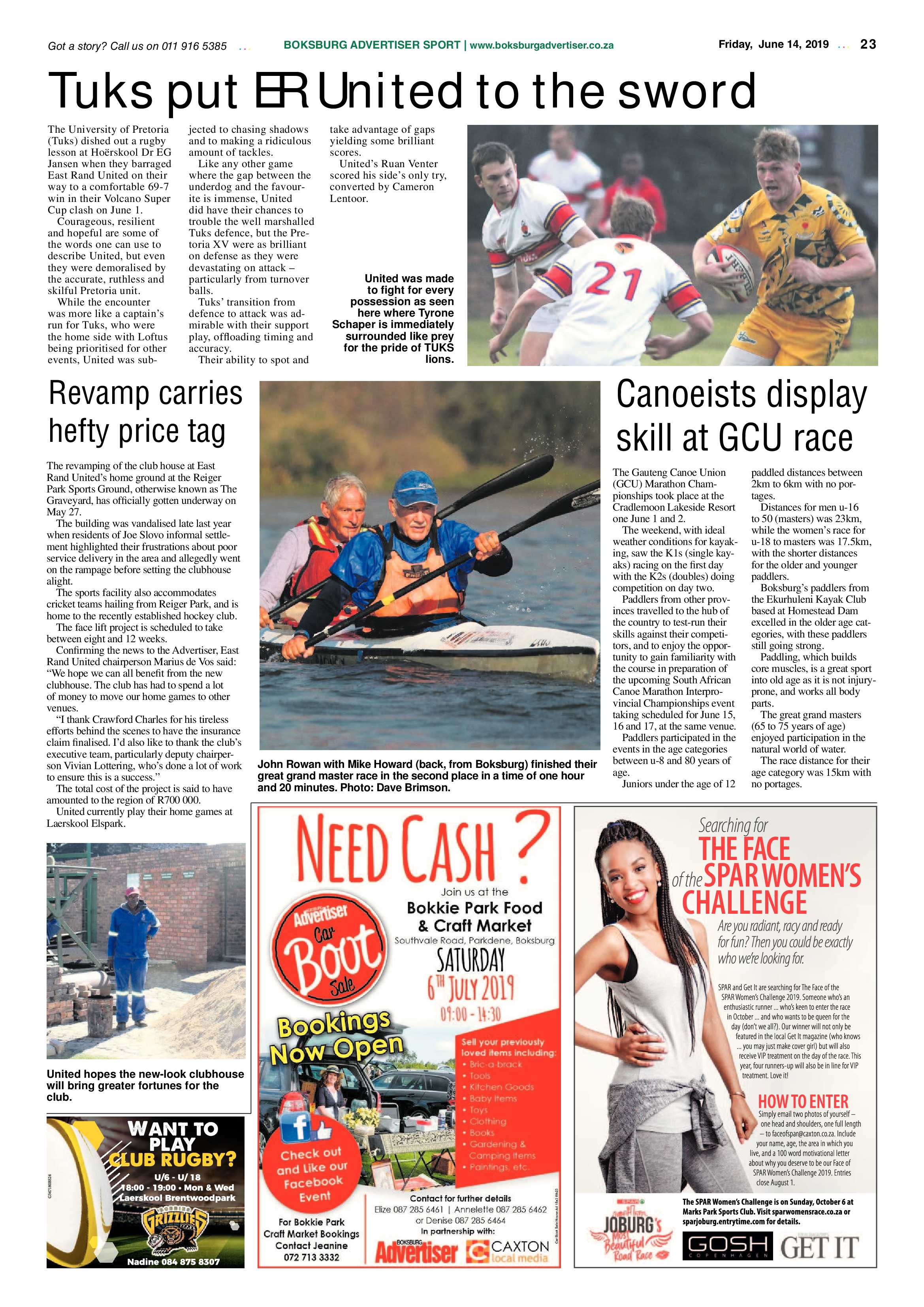 Boksburg Advertiser 11 June 2019 page 23