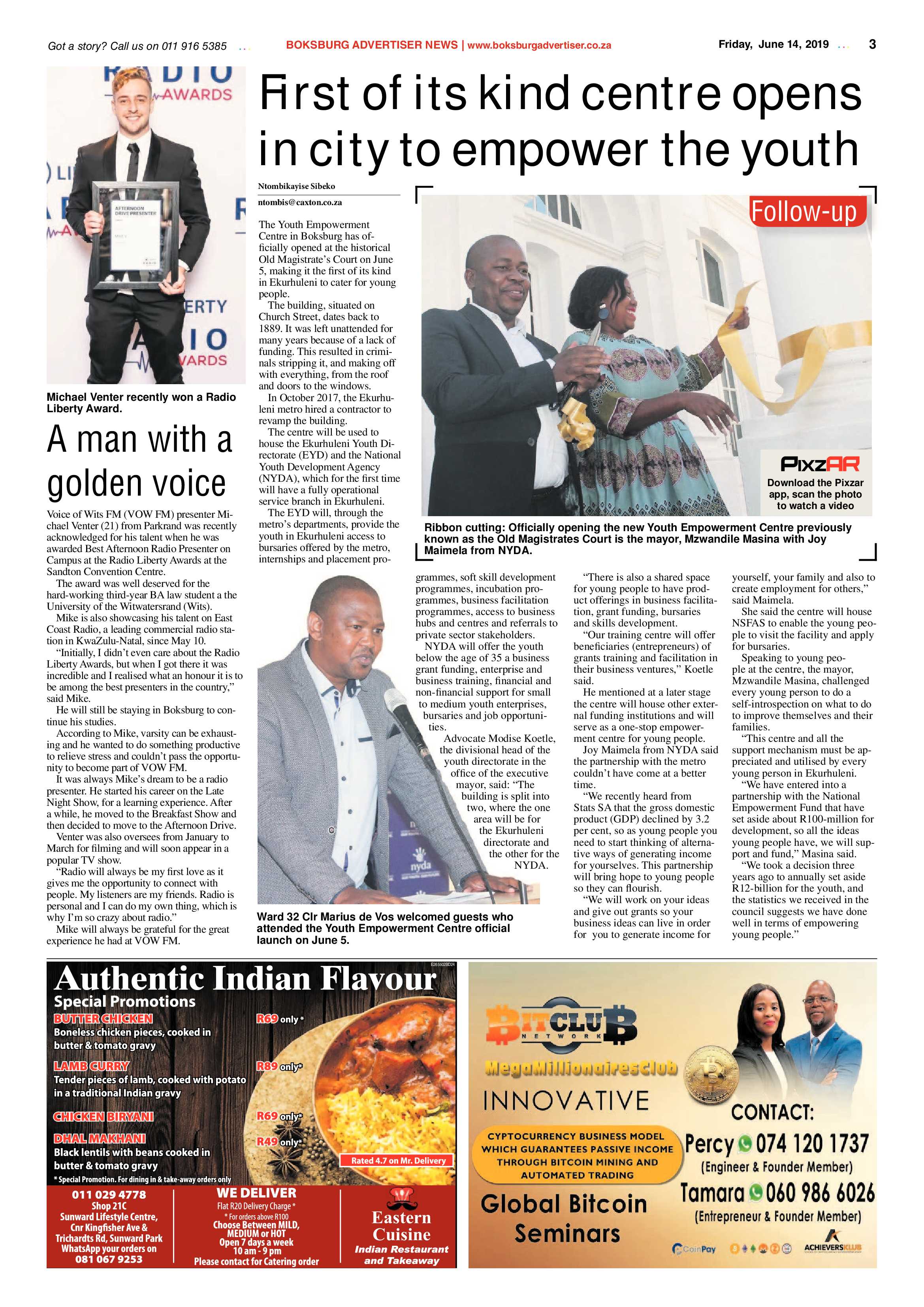 Boksburg Advertiser 11 June 2019 page 3