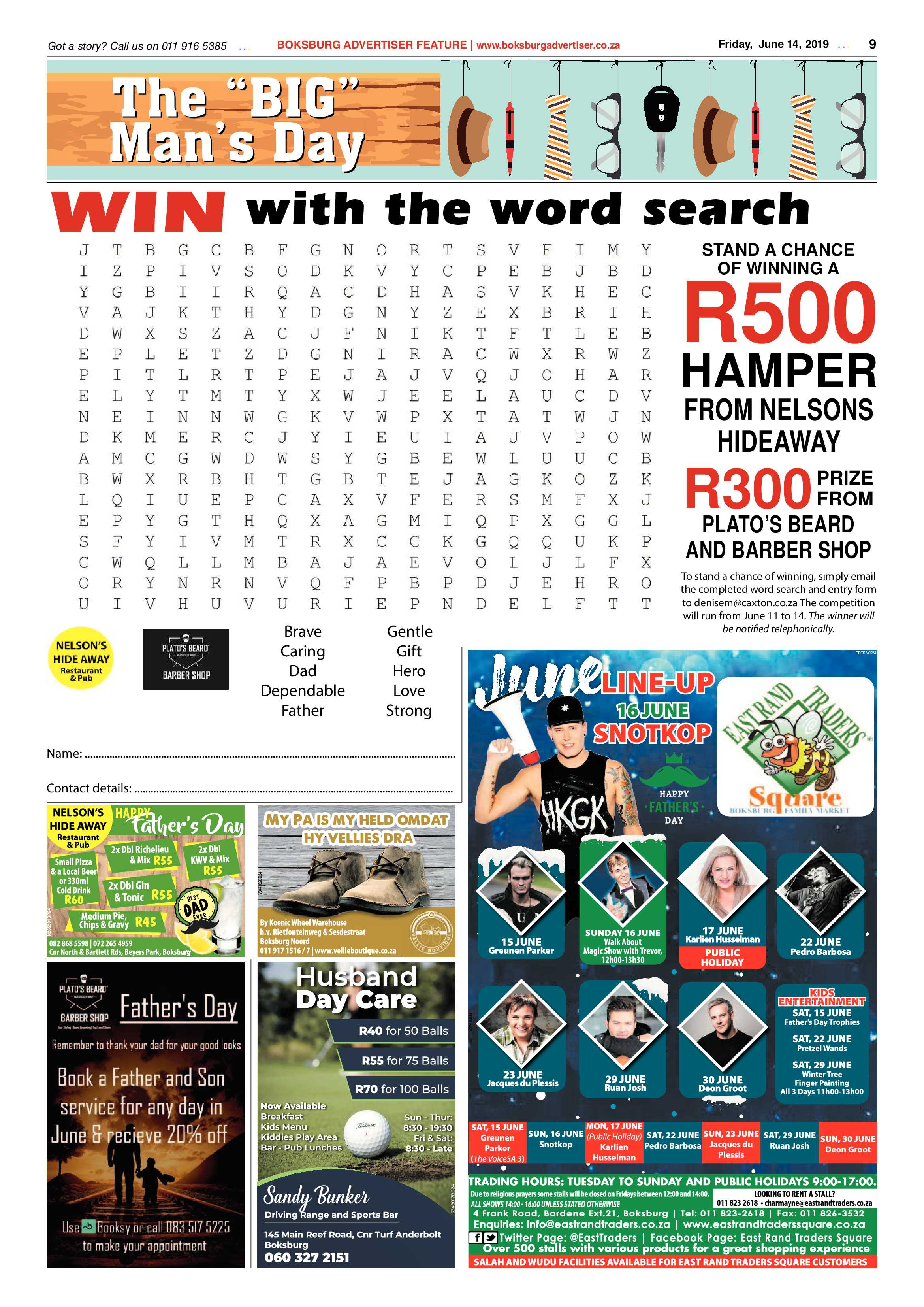 Boksburg Advertiser 11 June 2019 page 9