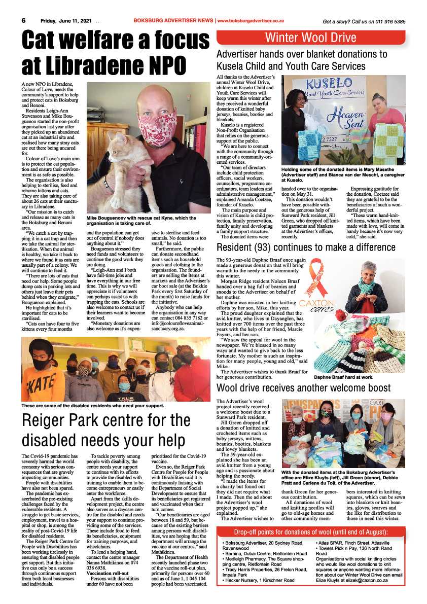 Boksburg Advertiser 11 June 2021 page 6