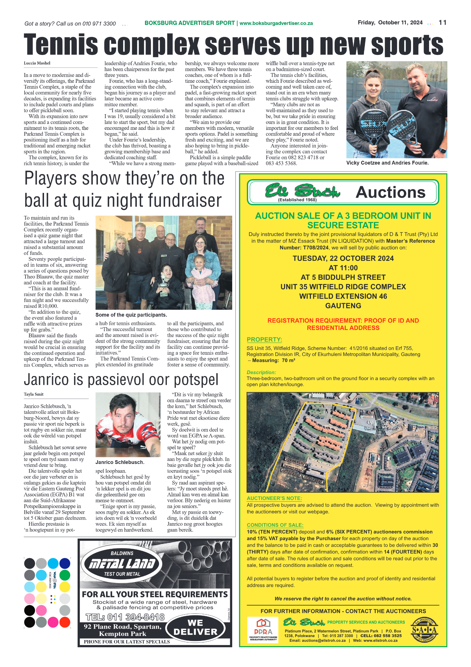 Boksburg Advertiser 11 October 2024 page 11
