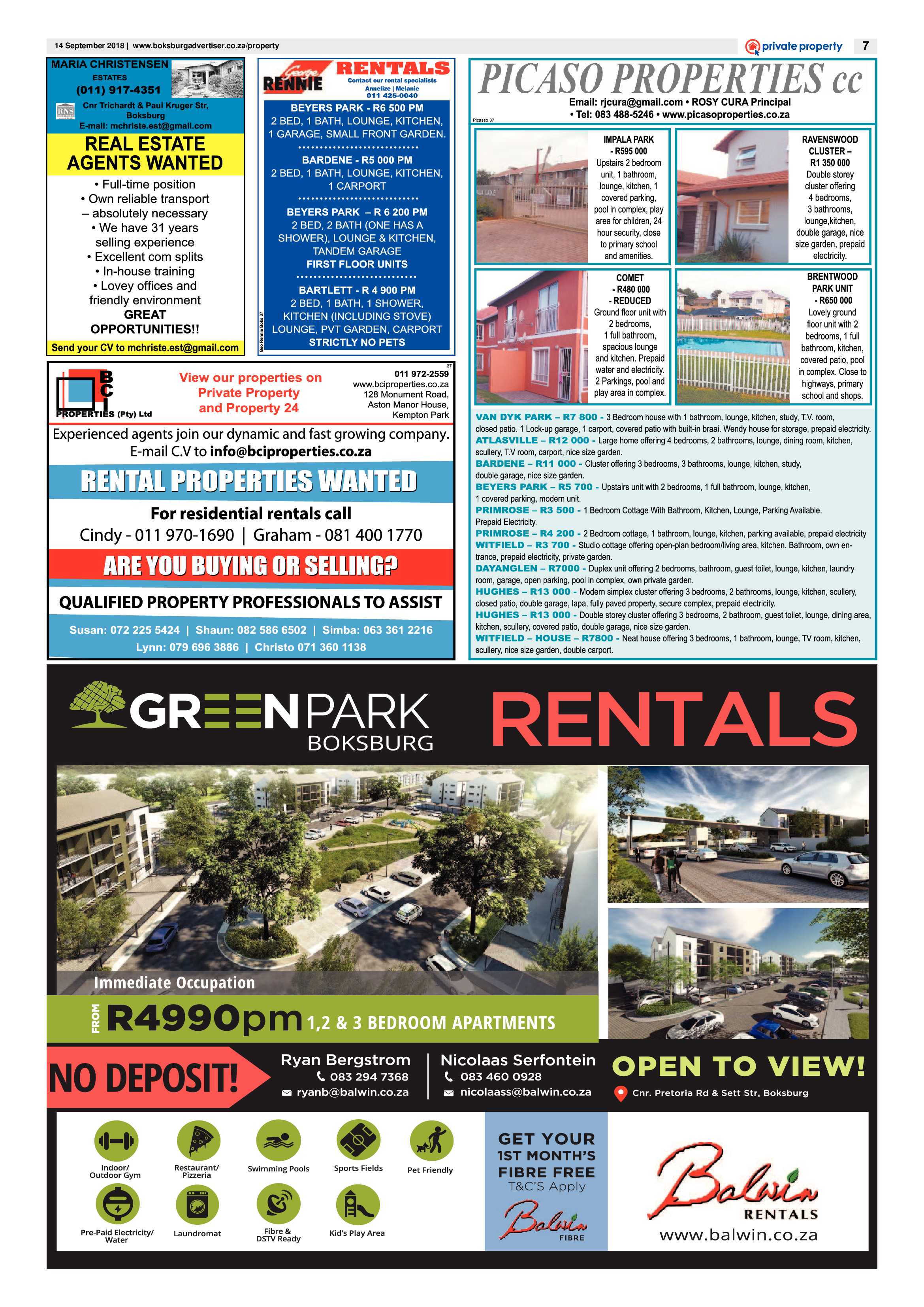 Boksburg Advertiser 11 September 2018 page 7