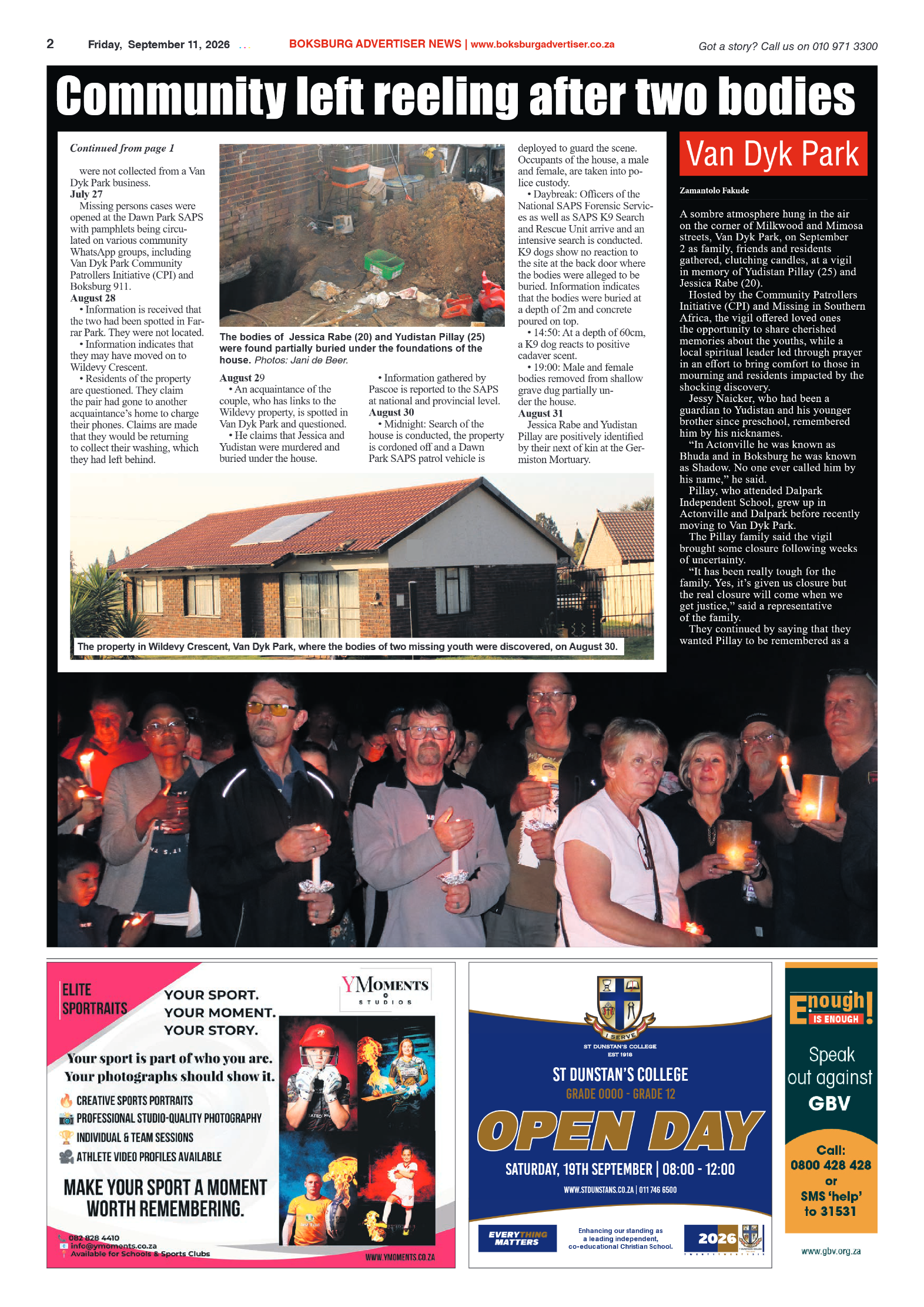 Boksburg Advertiser 11 September 2026 page 4