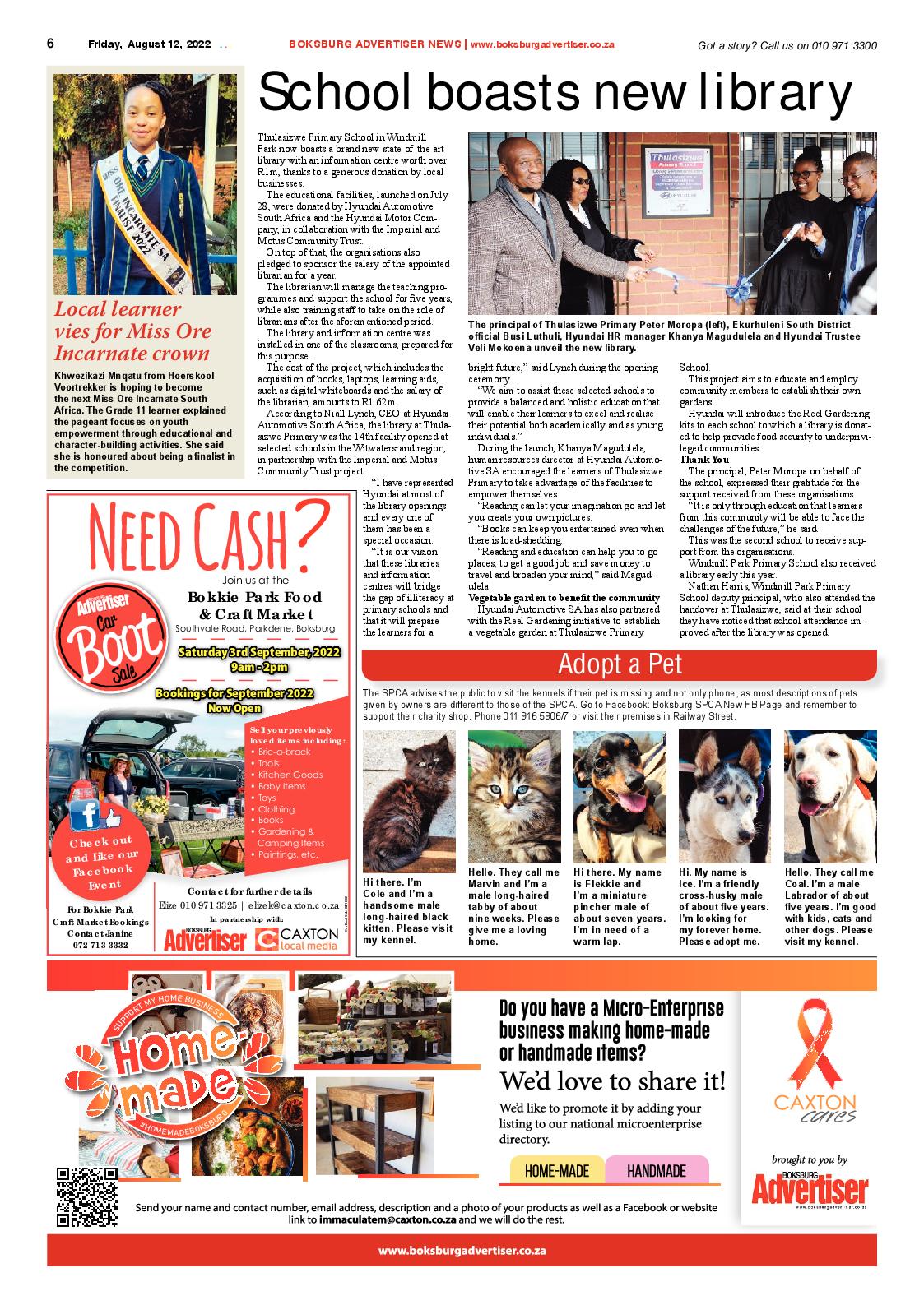 Boksburg Advertiser 12 August 2022 page 6