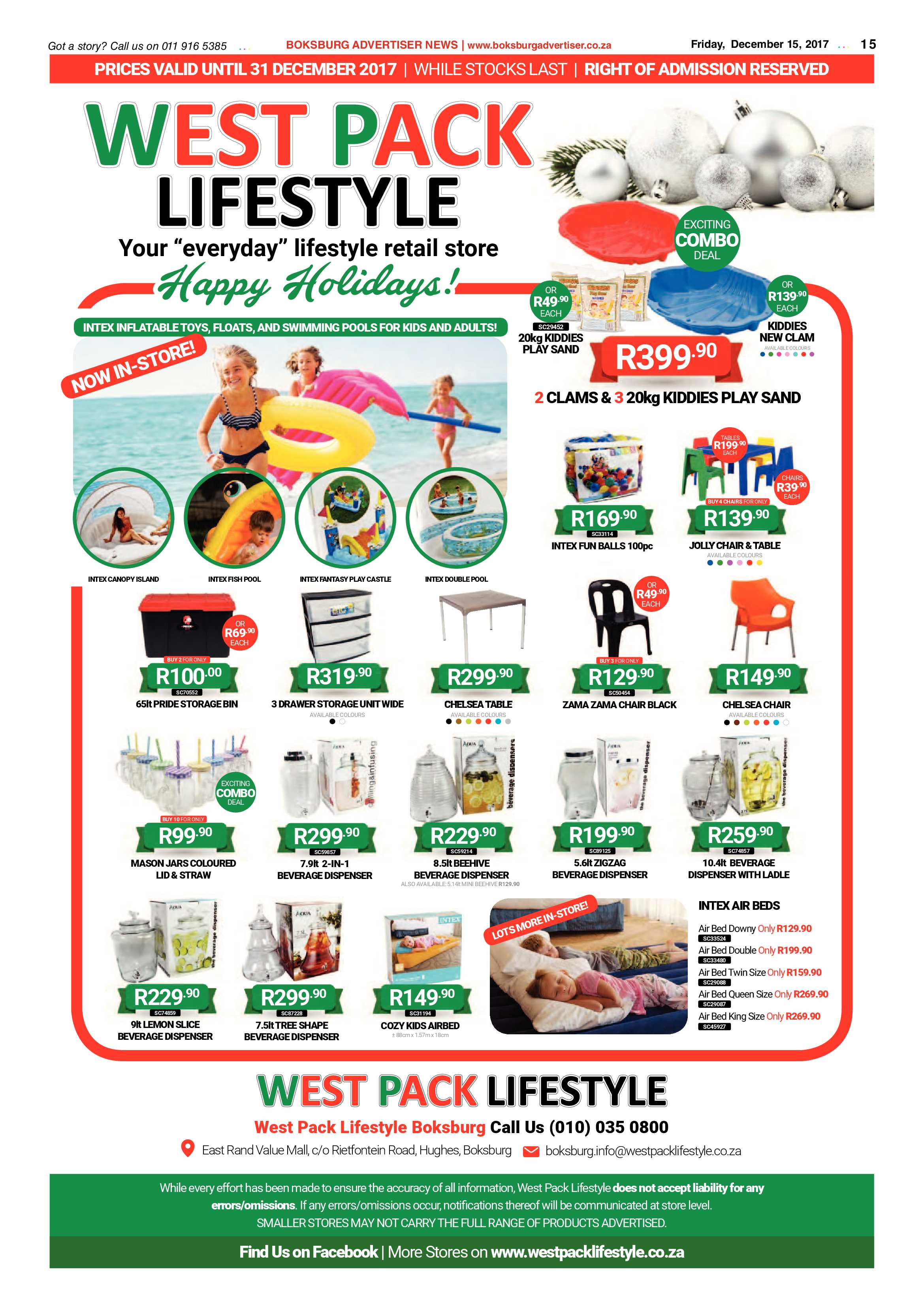 Boksburg Advertiser 12 December 2017 page 15