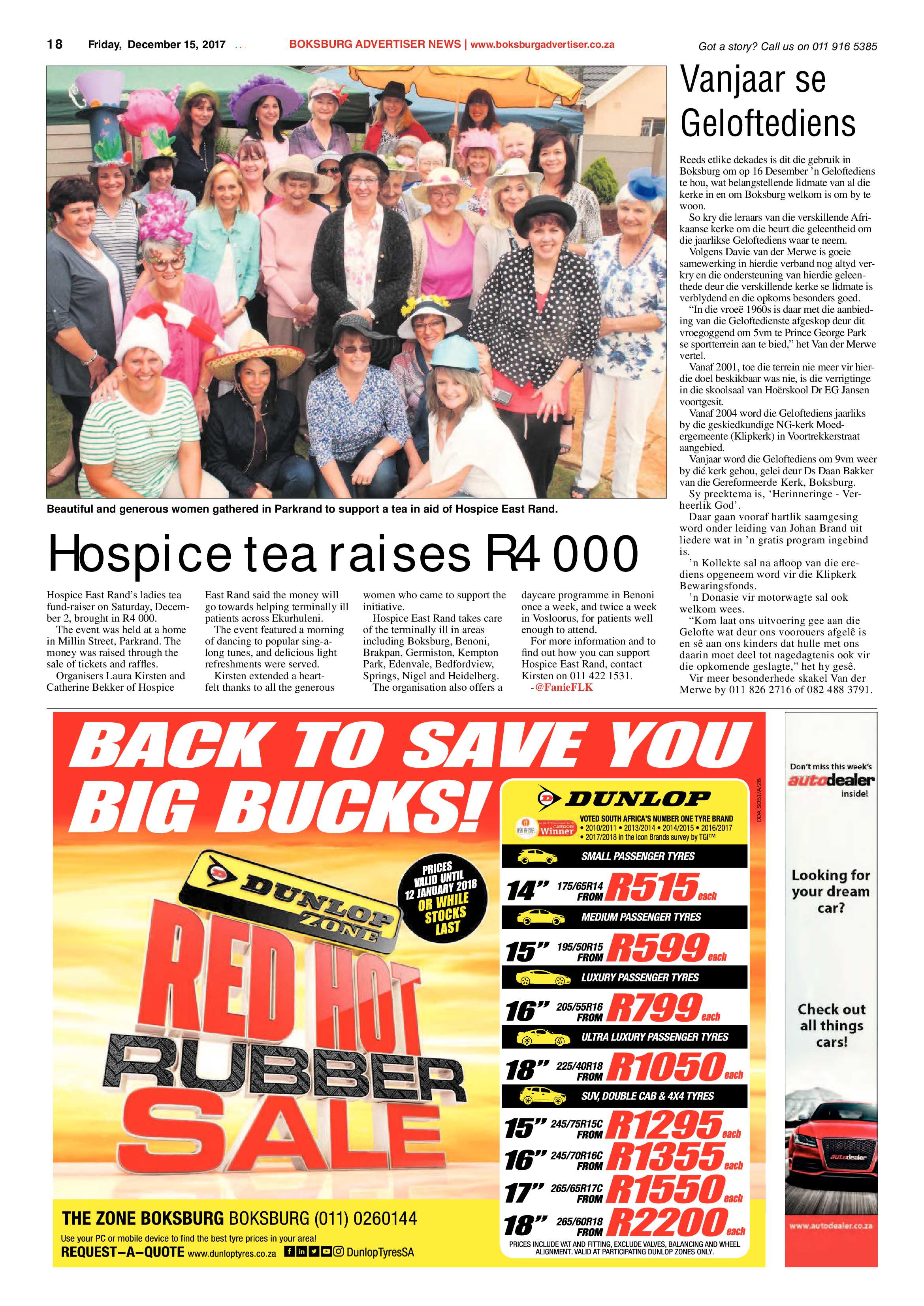 Boksburg Advertiser 12 December 2017 page 18