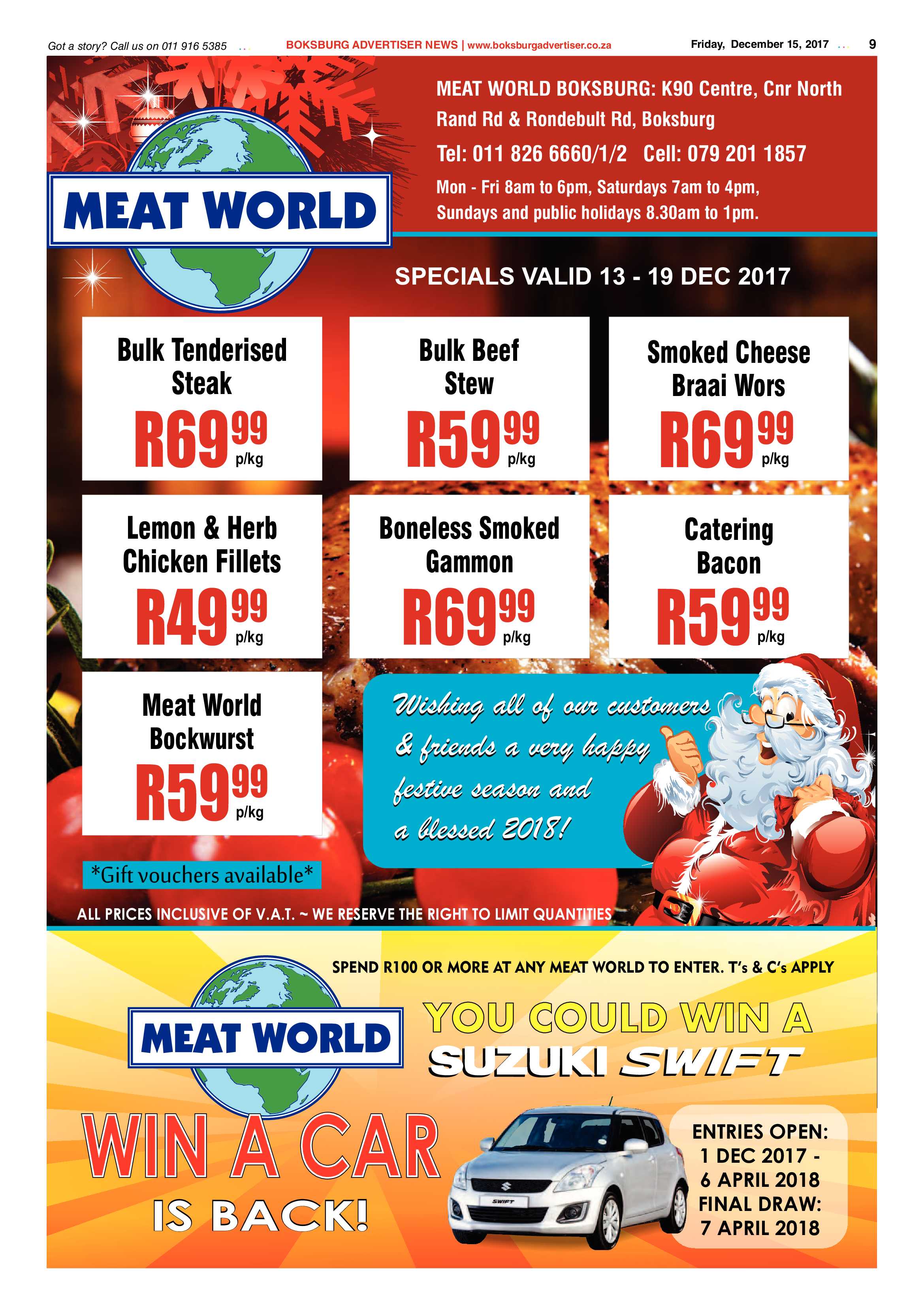 Boksburg Advertiser 12 December 2017 page 9