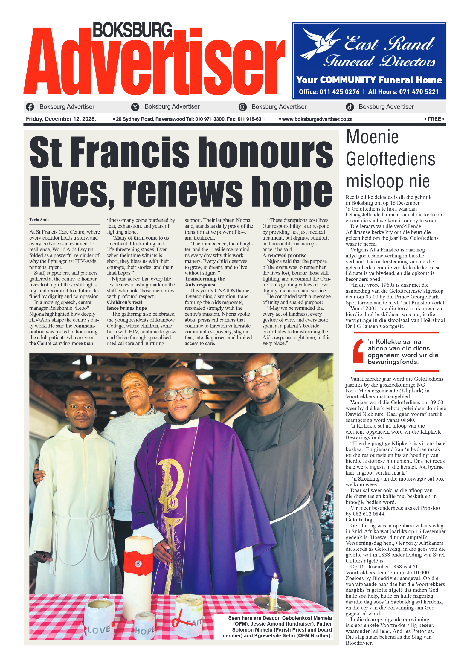 Boksburg Advertiser 12 December 2025 page 3