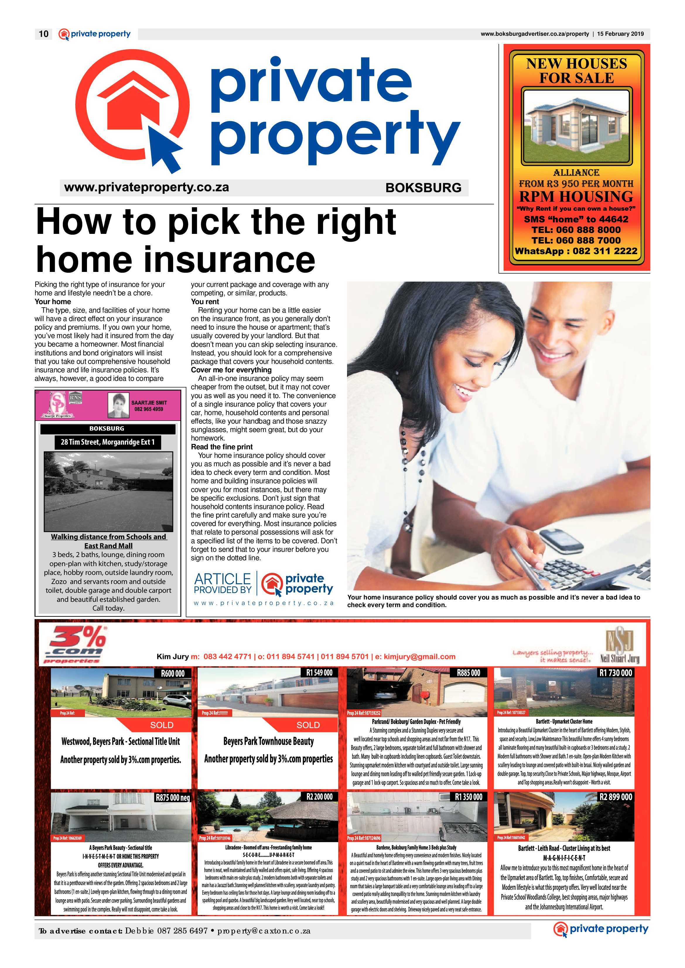 Boksburg Advertiser 12 February 2019 page 10