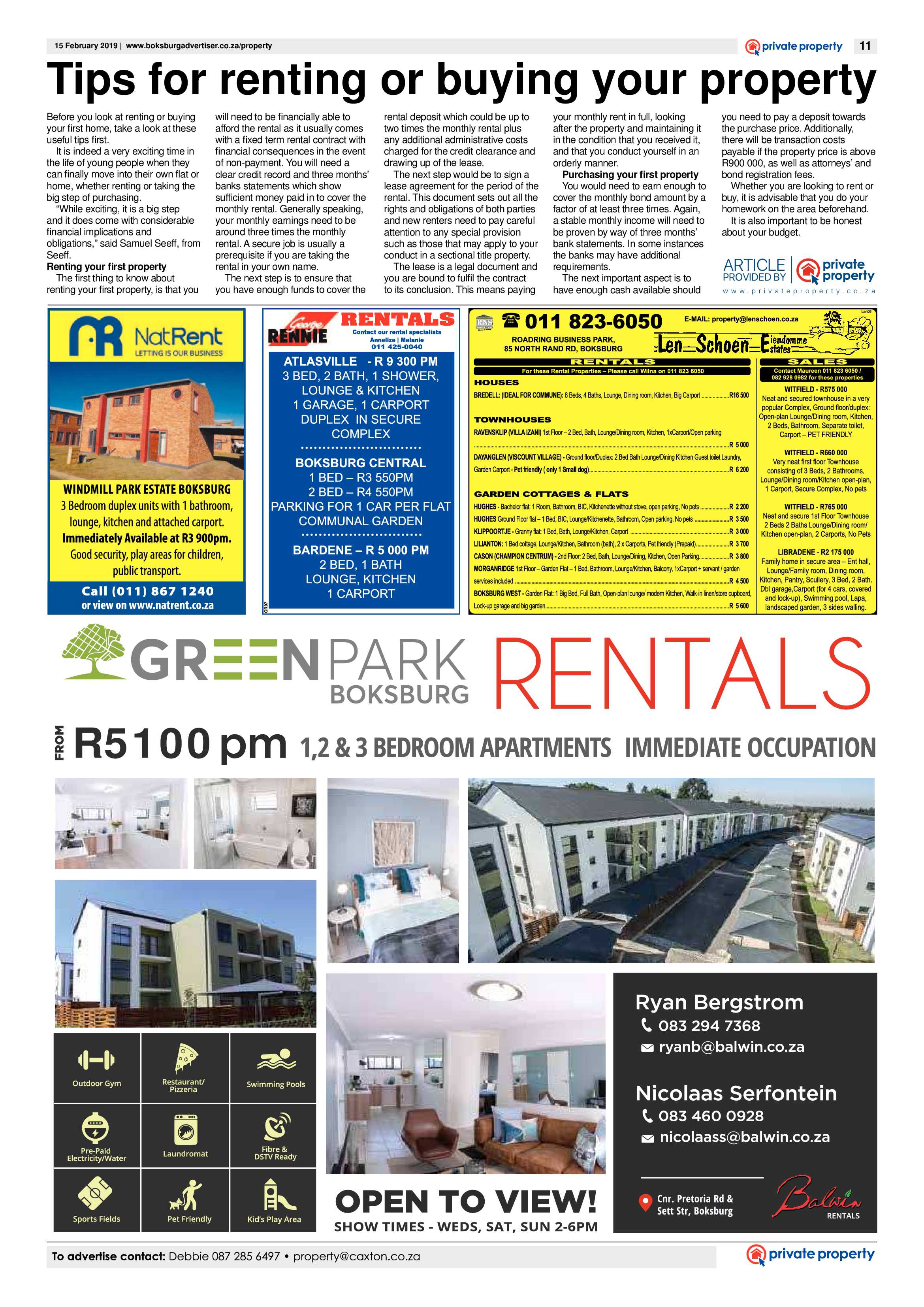 Boksburg Advertiser 12 February 2019 page 11