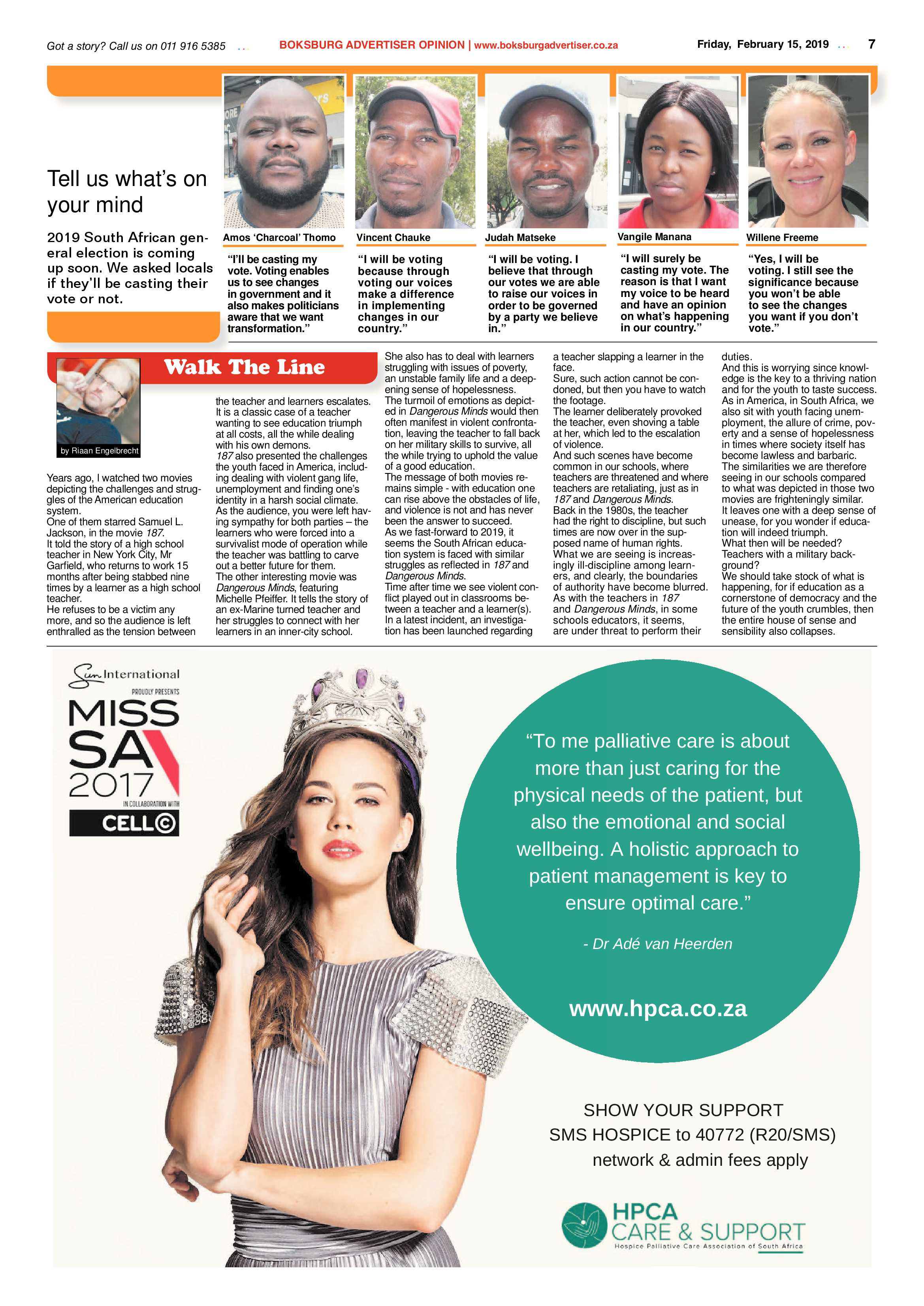 Boksburg Advertiser 12 February 2019 page 7