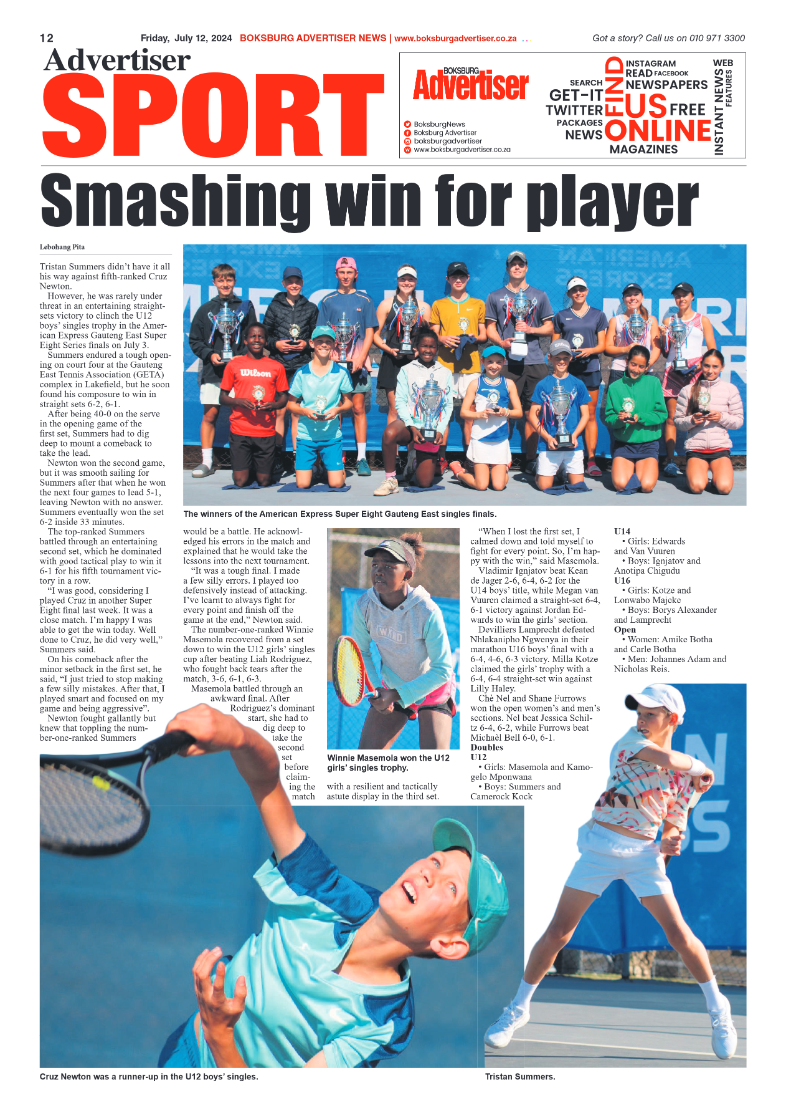 Boksburg Advertiser 12 July 2024 page 12