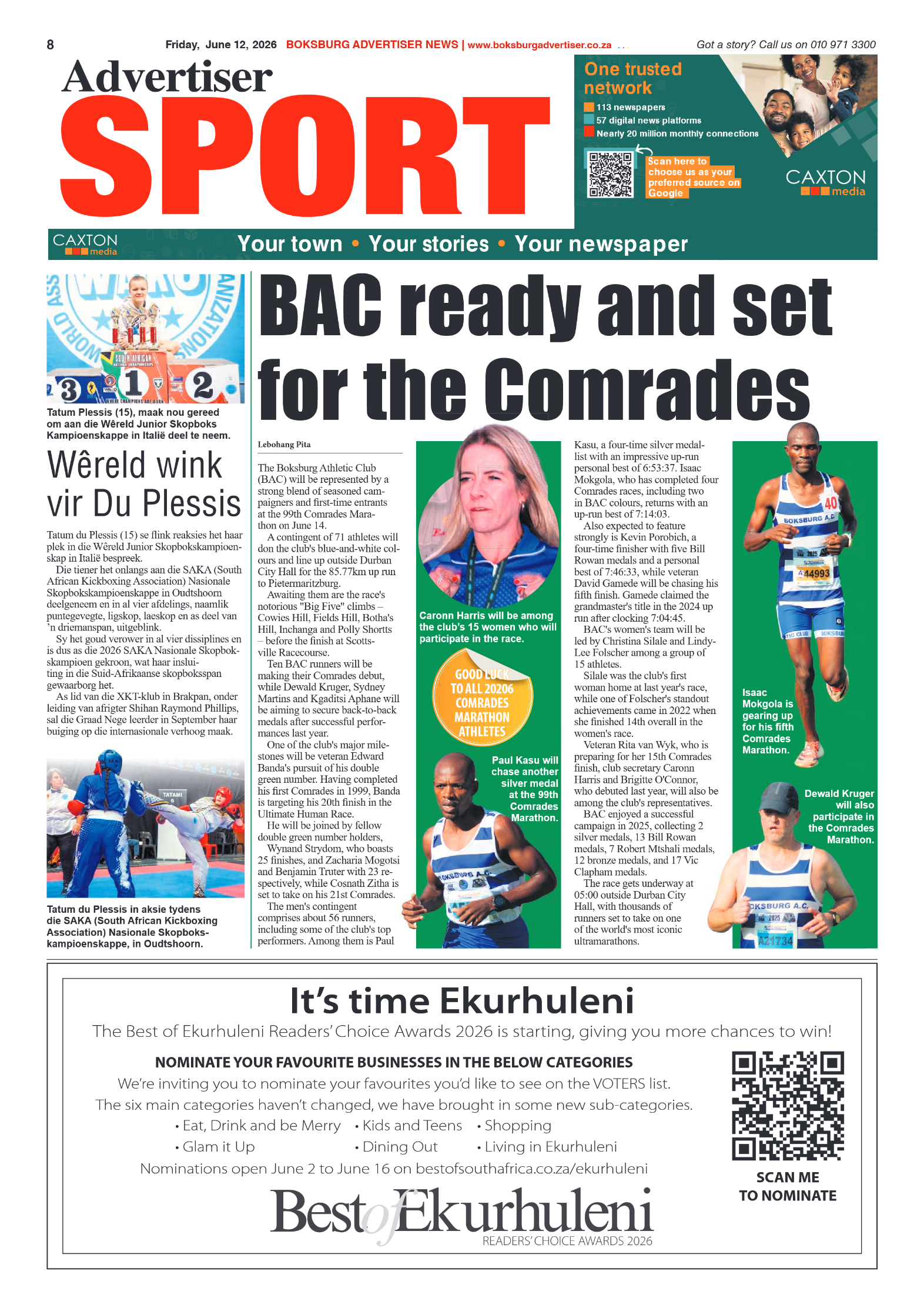Boksburg Advertiser 12 June 2026 page 10