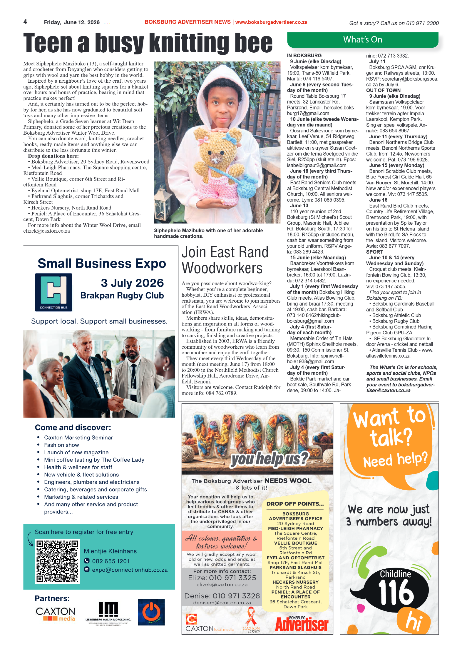 Boksburg Advertiser 12 June 2026 page 6