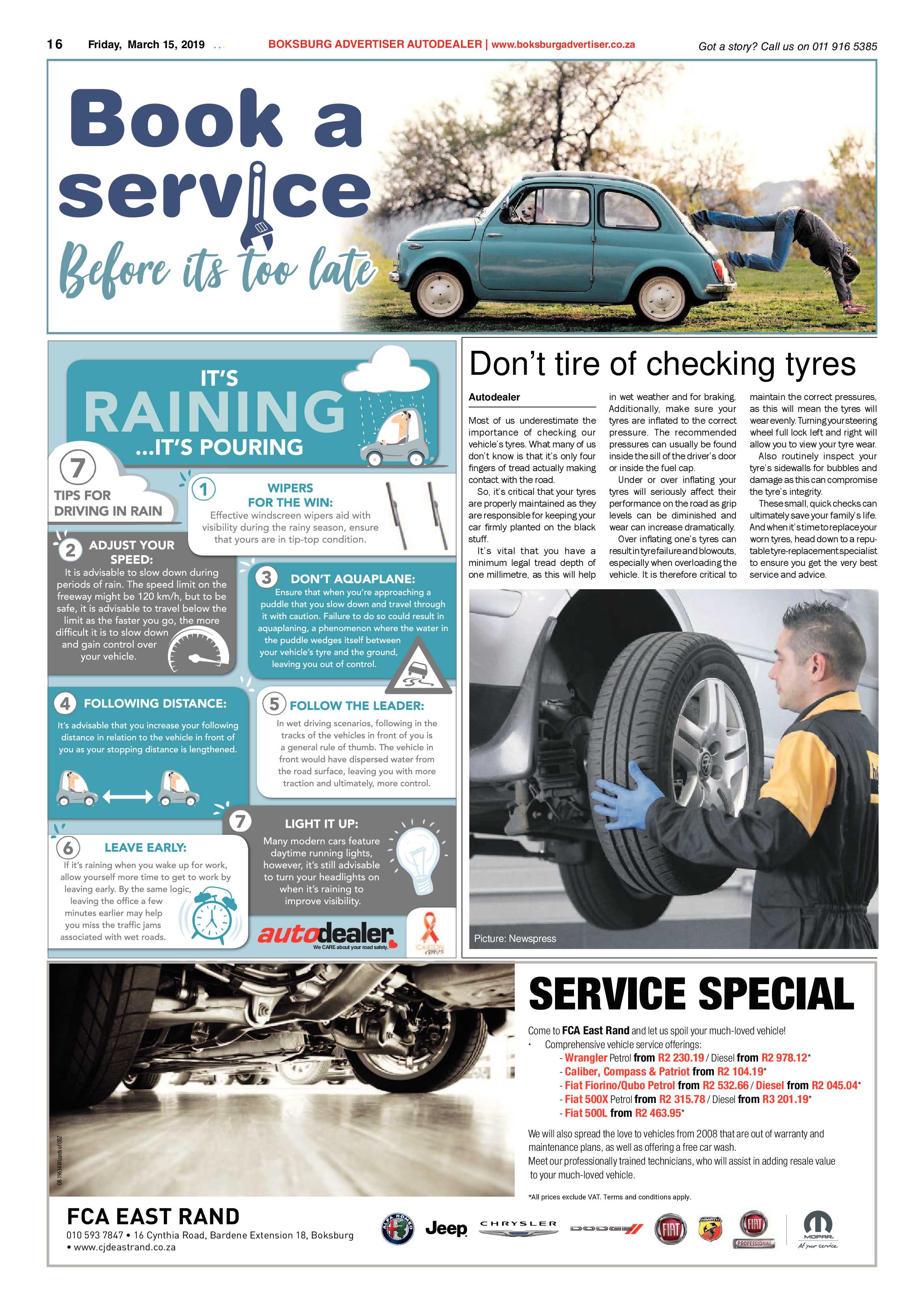 Boksburg Advertiser 12 March 2019 page 16
