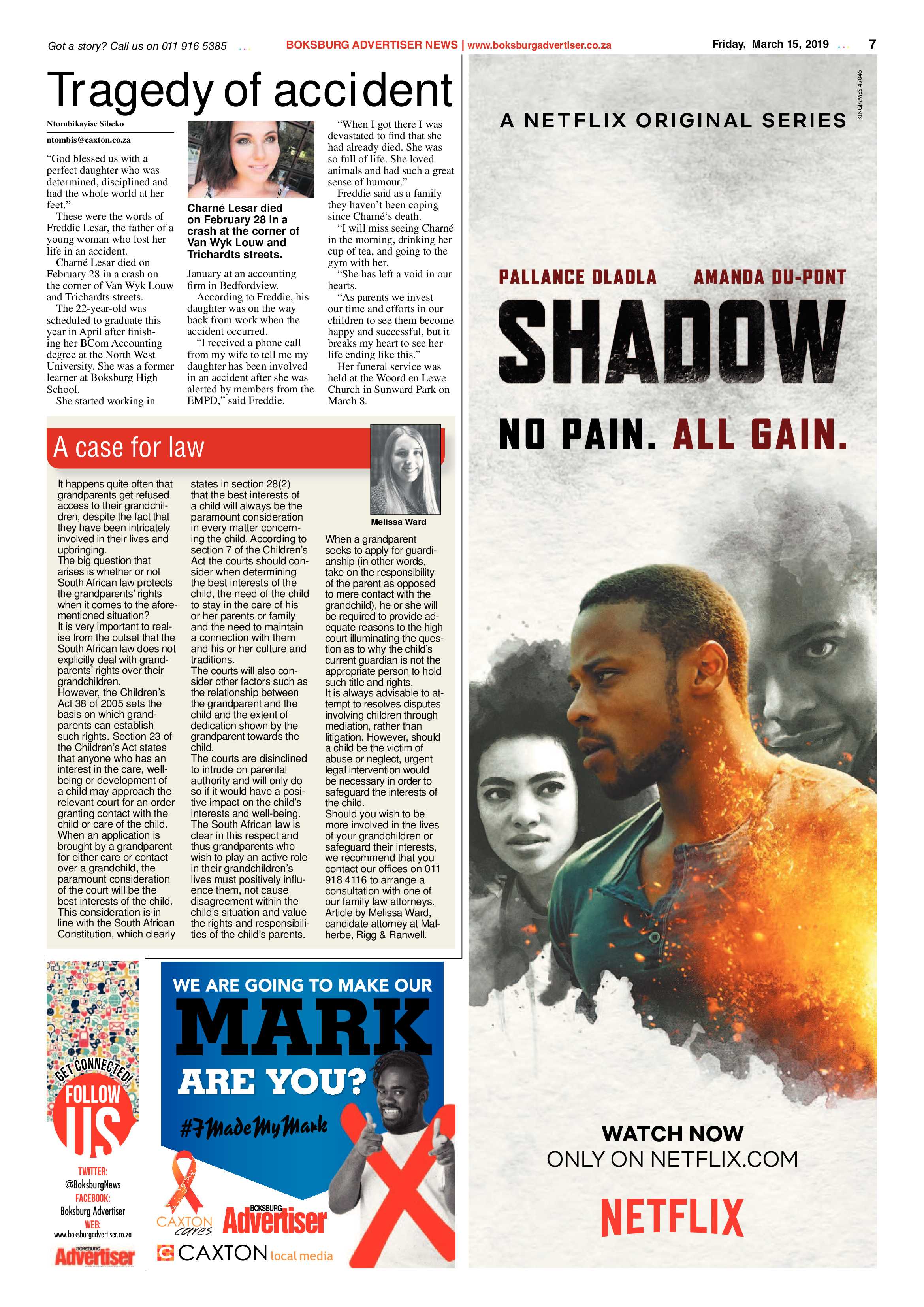 Boksburg Advertiser 12 March 2019 page 7
