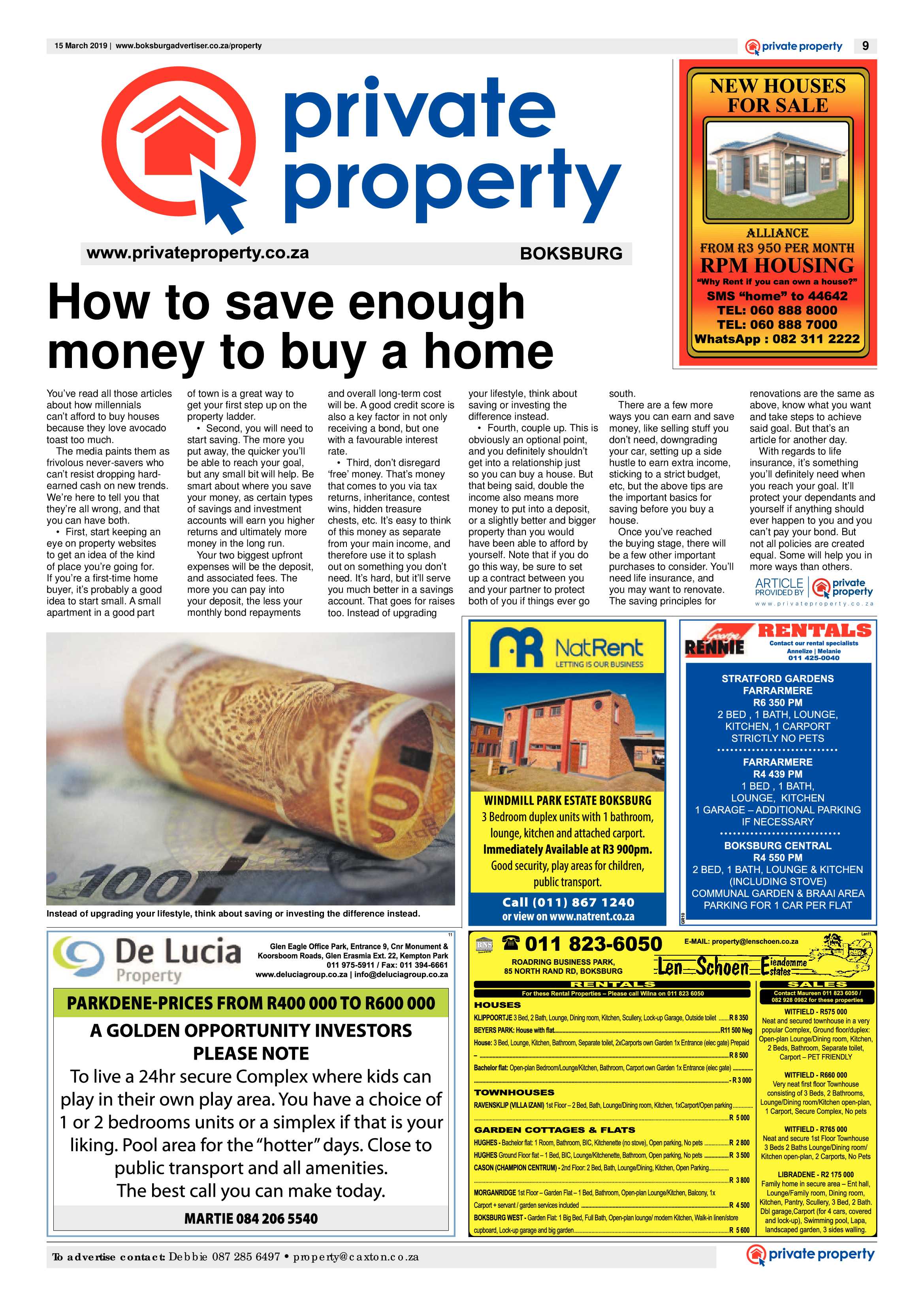 Boksburg Advertiser 12 March 2019 page 9
