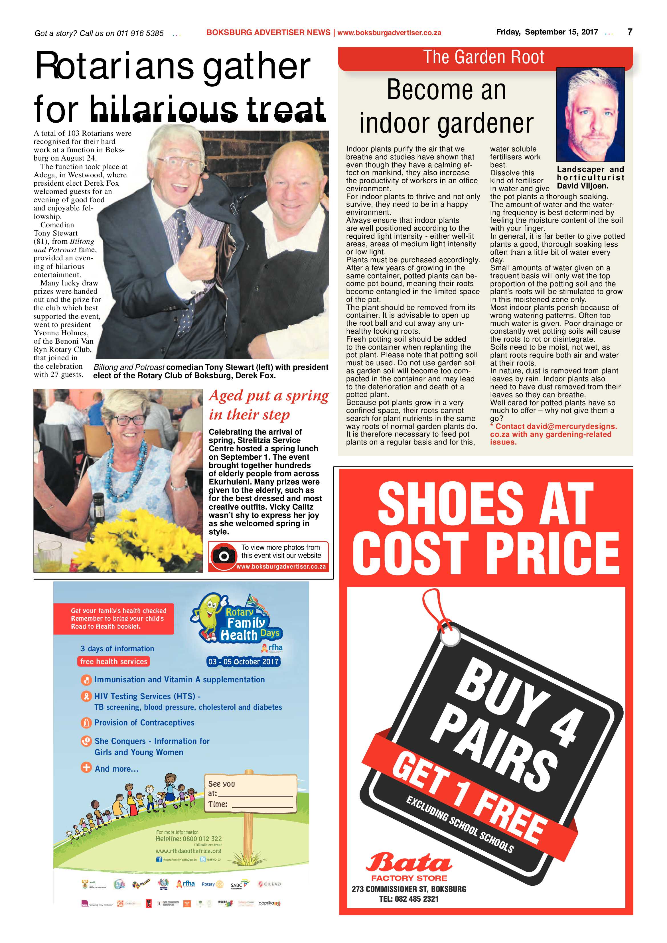 Boksburg Advertiser 12 September 2017 page 7