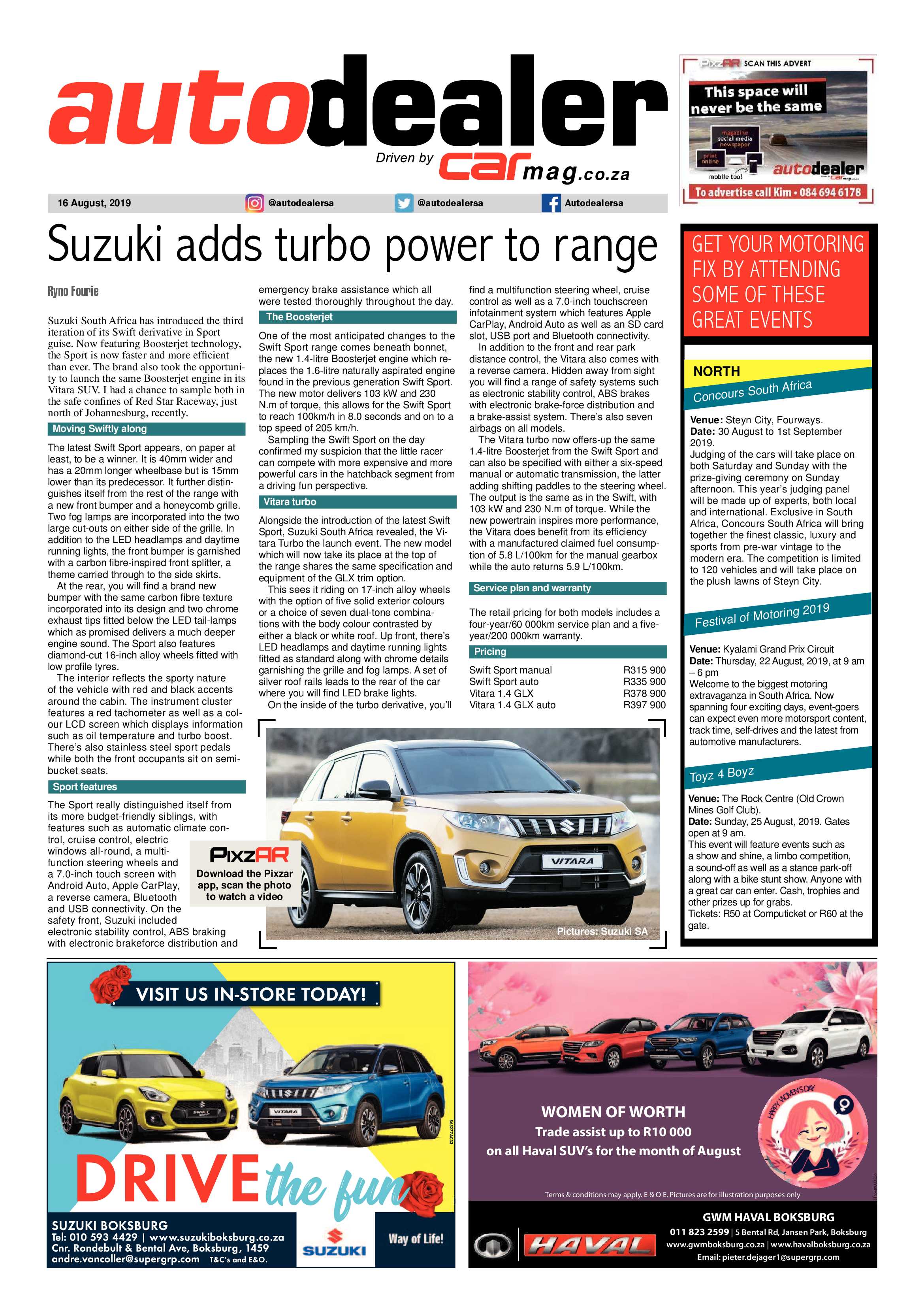 Boksburg Advertiser 13 August 2019 page 13