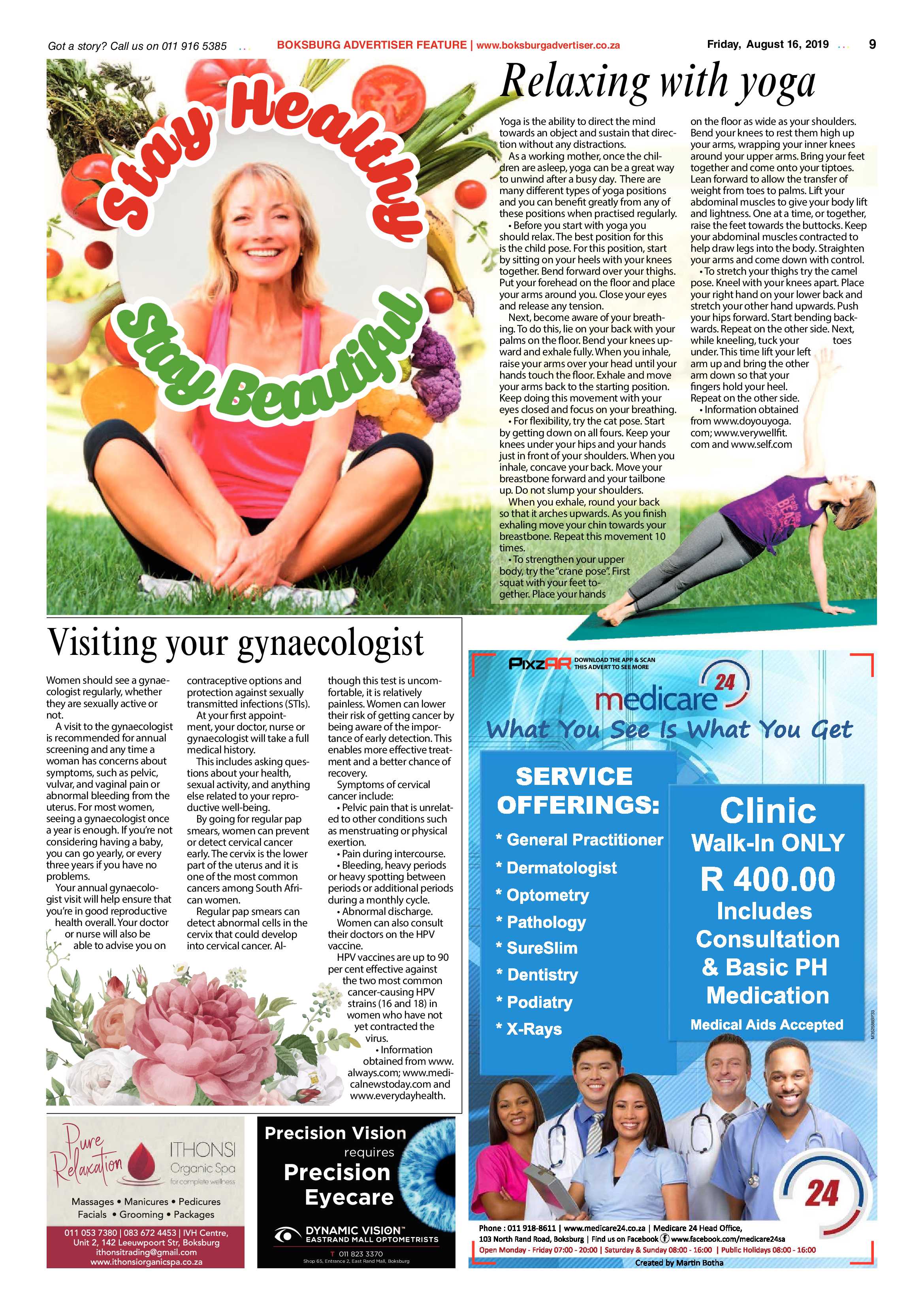 Boksburg Advertiser 13 August 2019 page 9