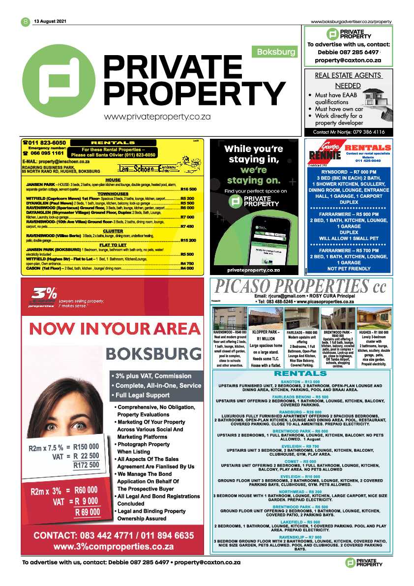 Boksburg Advertiser 13 August 2021 page 8