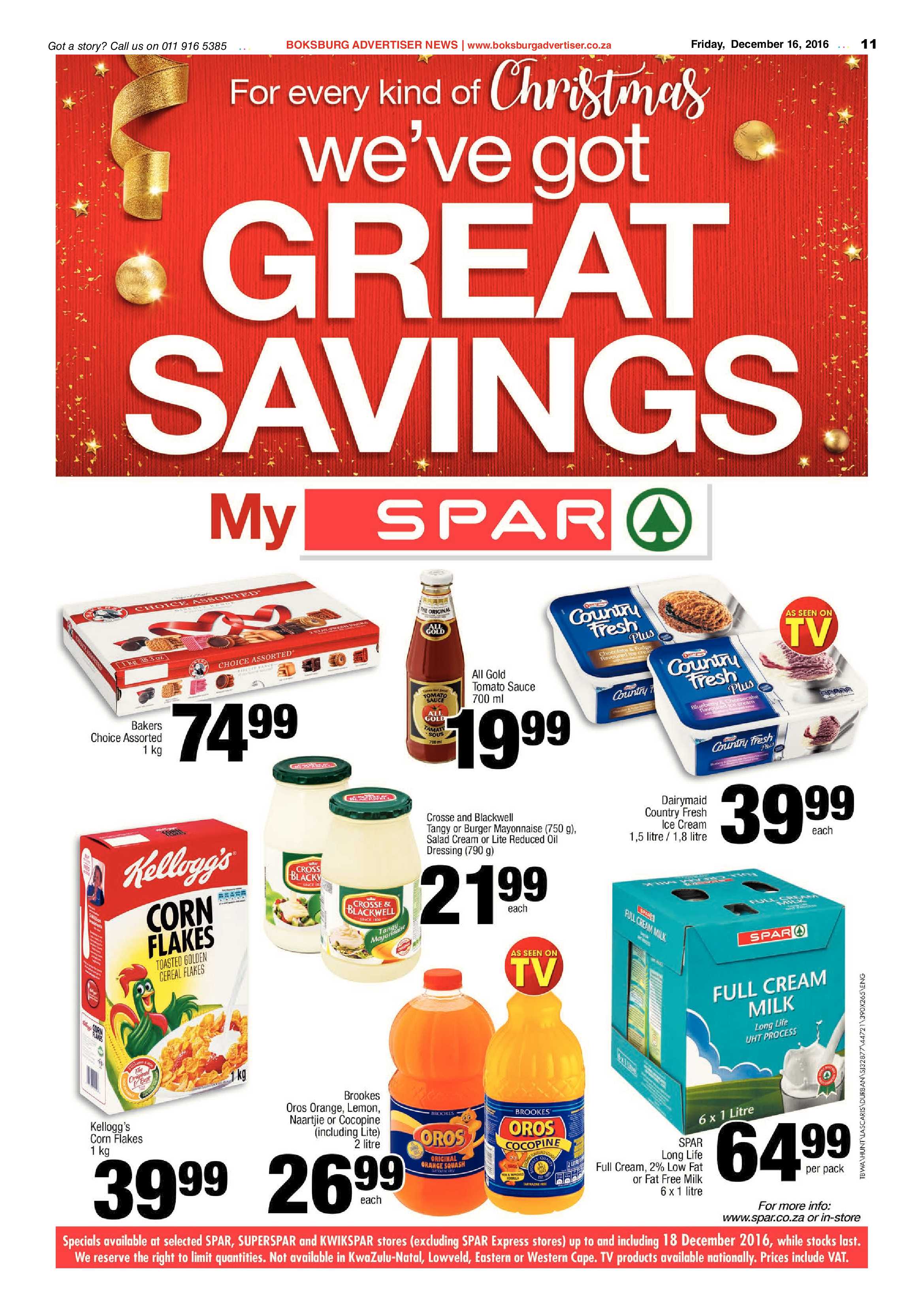 Boksburg Advertiser 13 December 2016 page 11