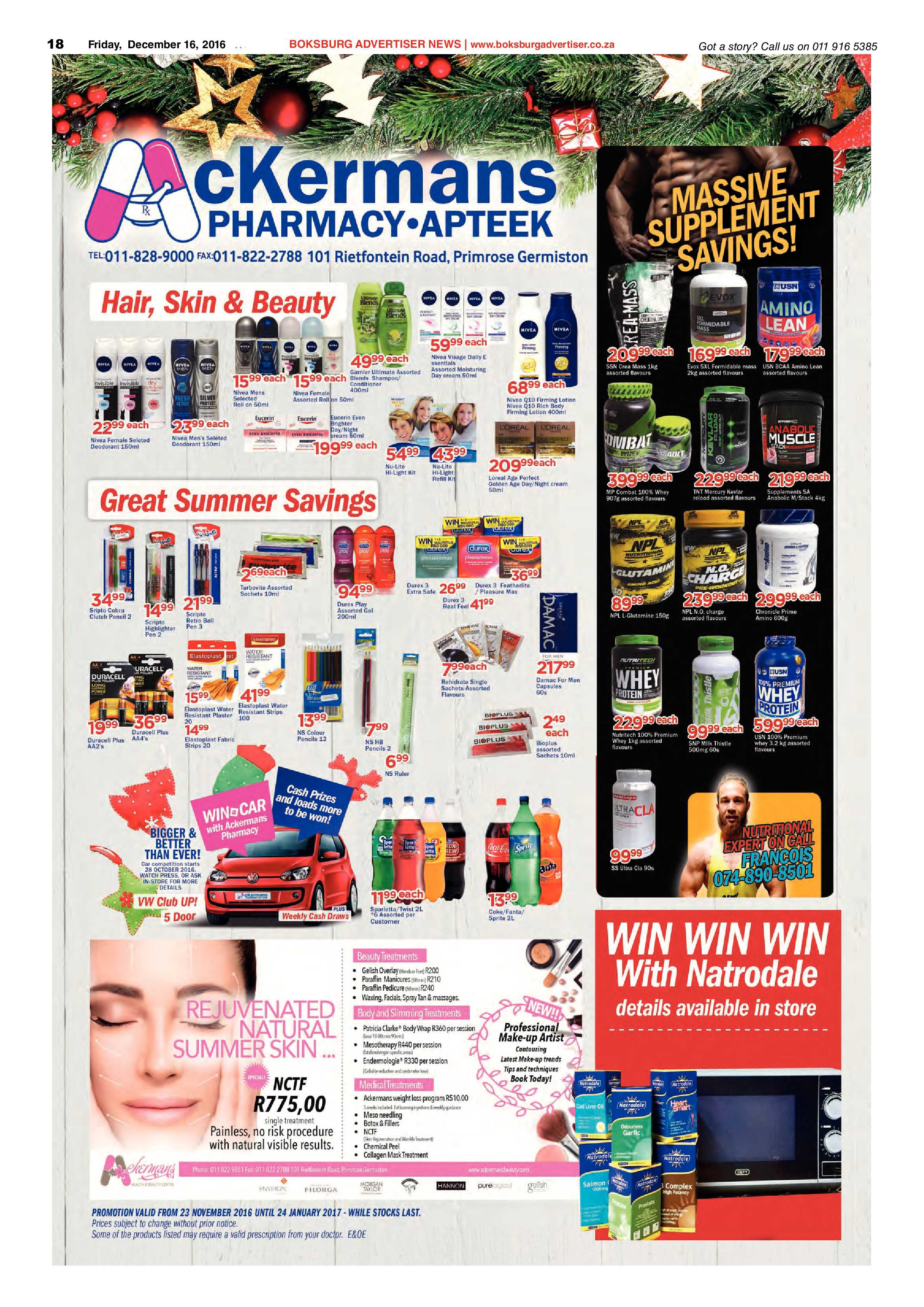 Boksburg Advertiser 13 December 2016 page 18