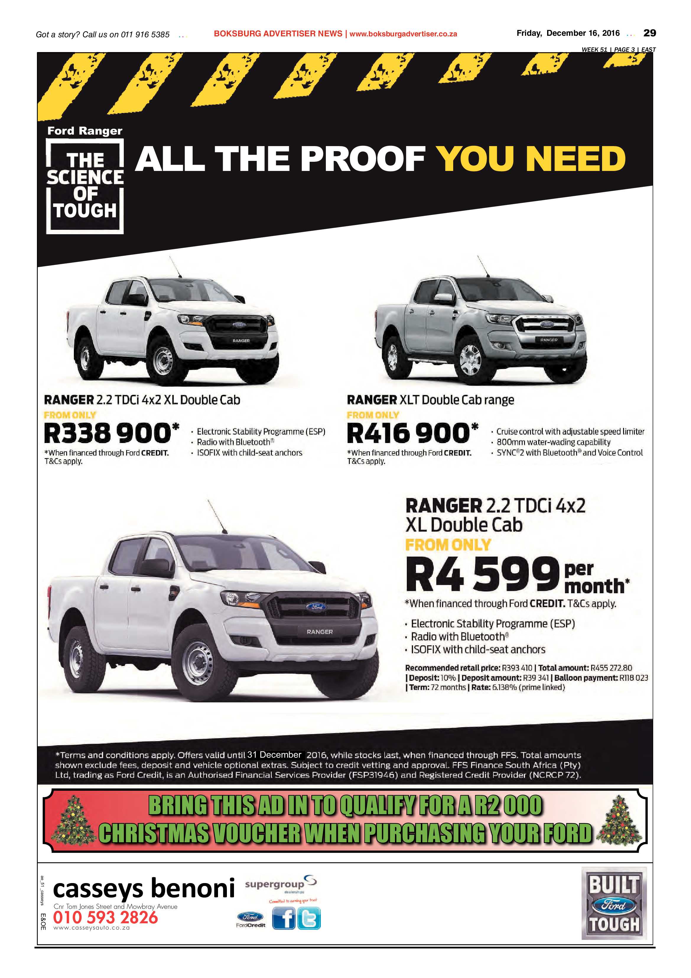 Boksburg Advertiser 13 December 2016 page 29