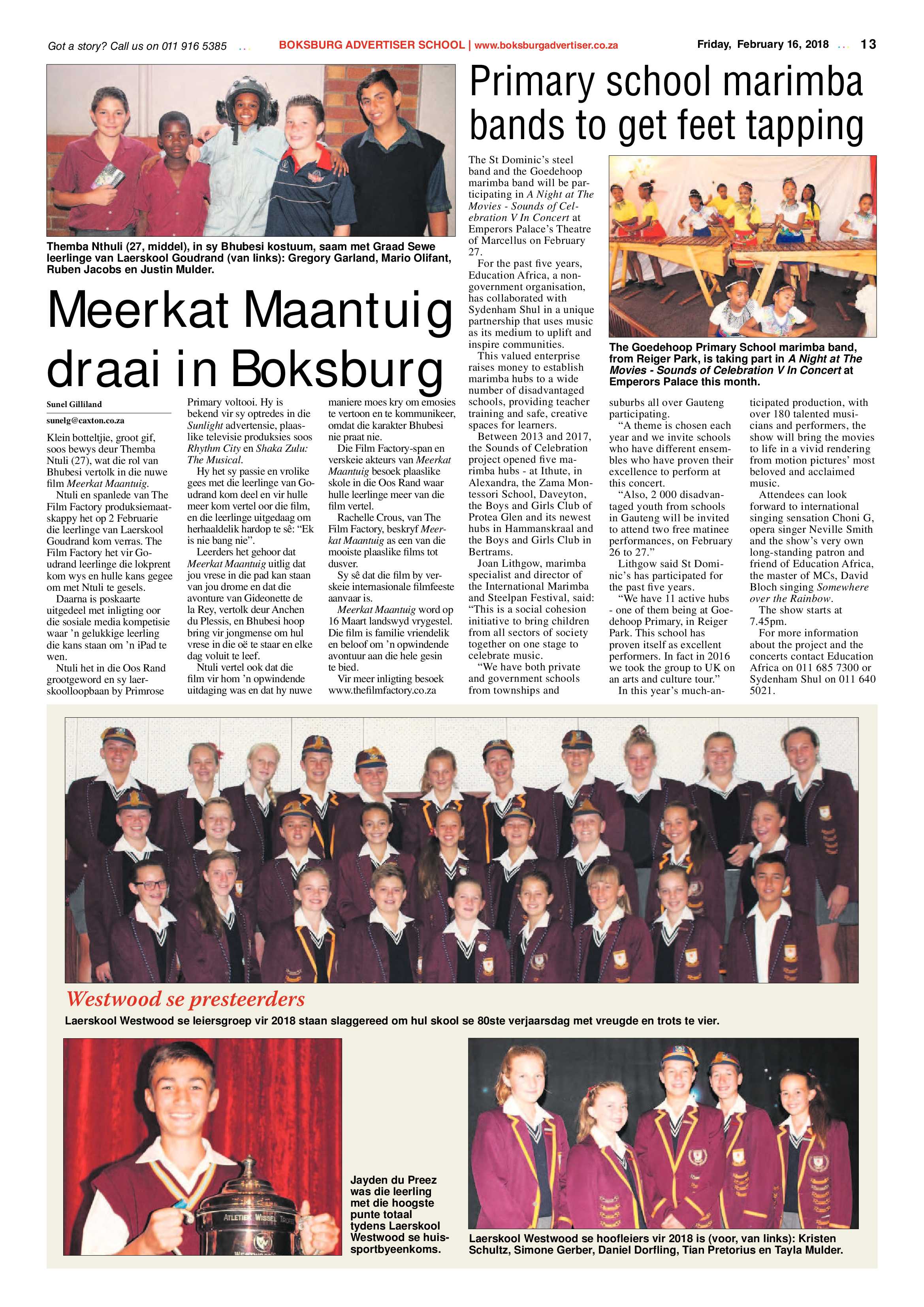 Boksburg Advertiser 13 February 2018 page 13
