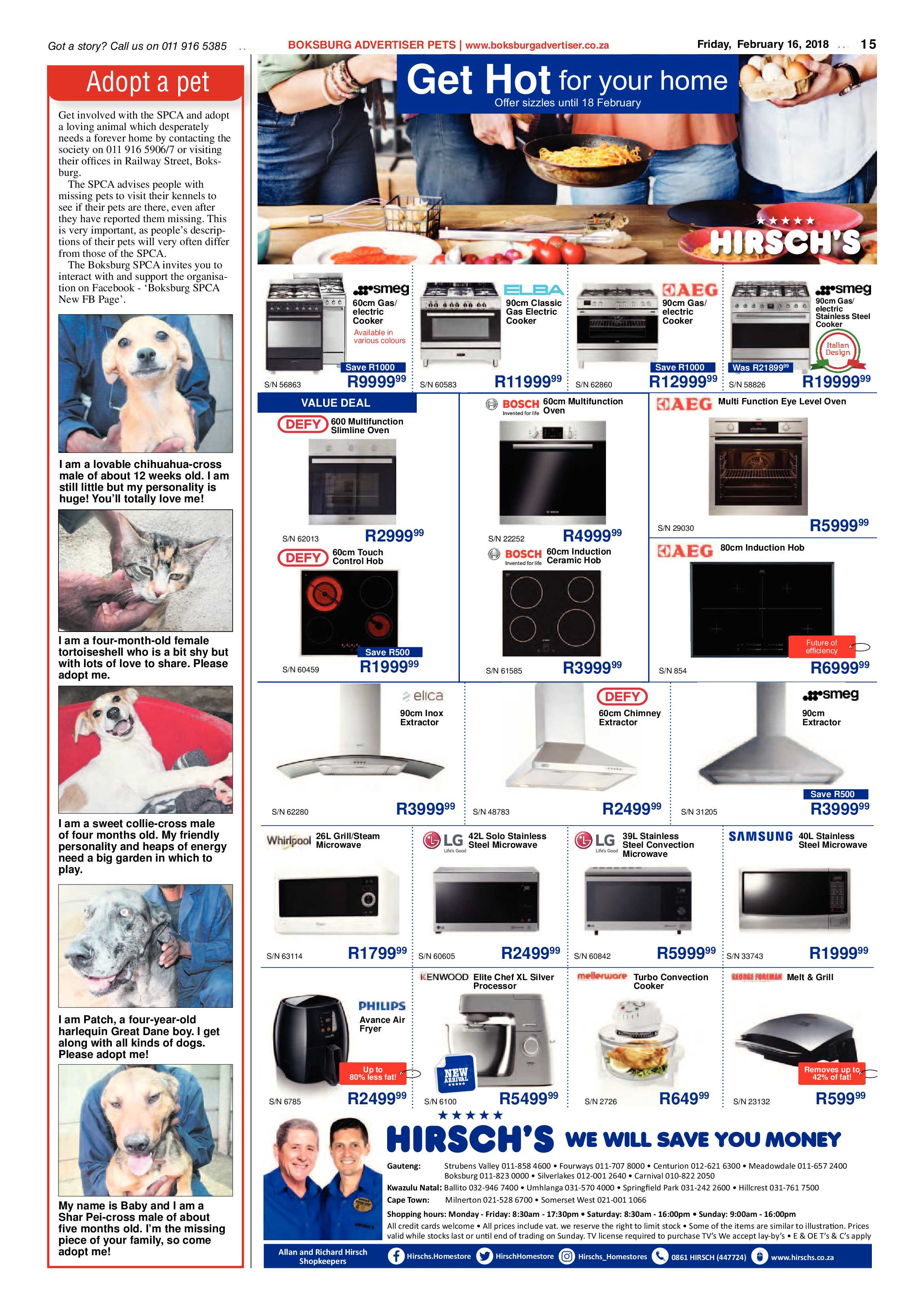 Boksburg Advertiser 13 February 2018 page 15