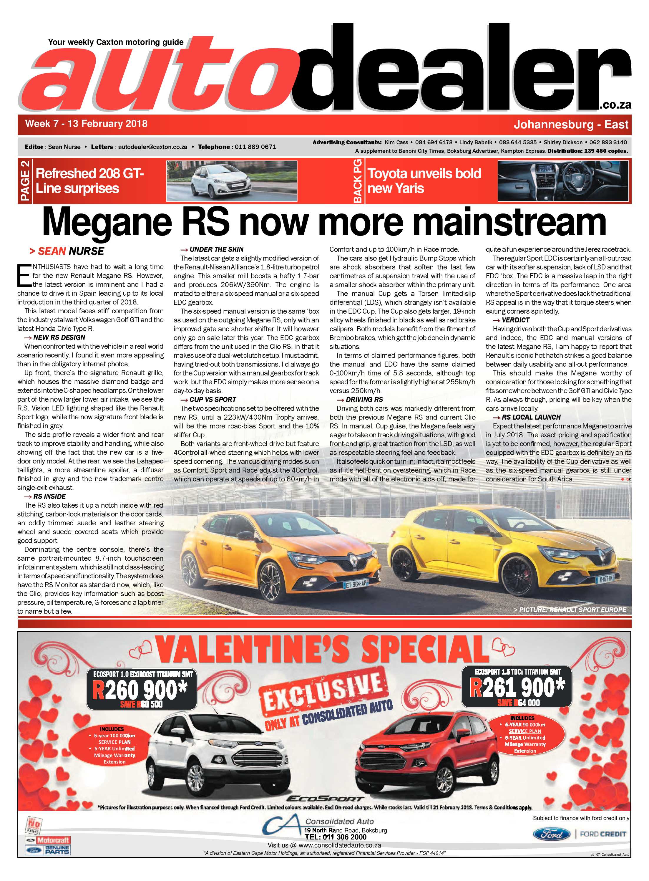 Boksburg Advertiser 13 February 2018 page 25