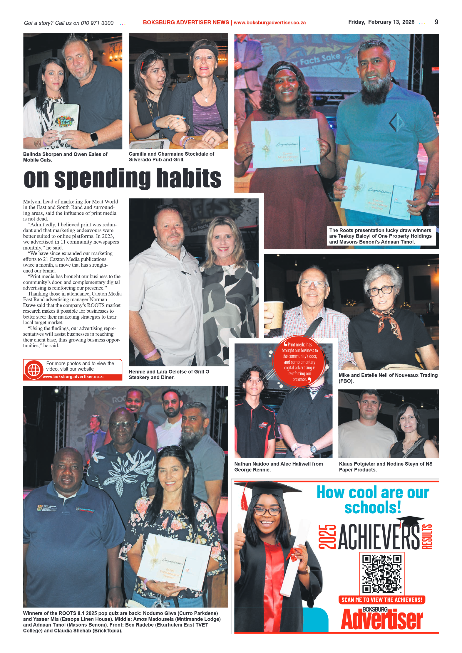 Boksburg Advertiser 13 February 2026 page 11