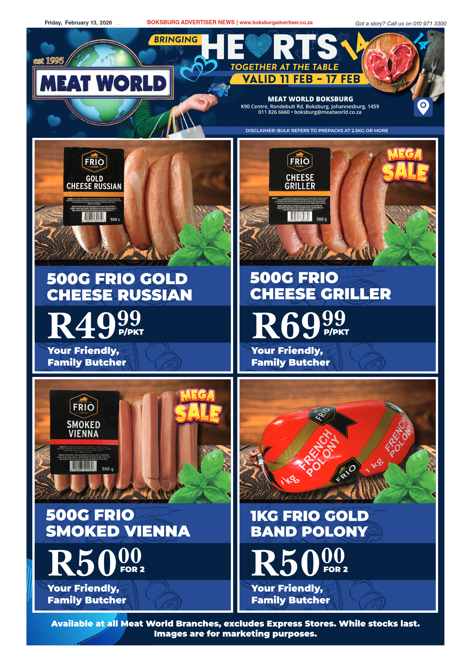 Boksburg Advertiser 13 February 2026 page 16