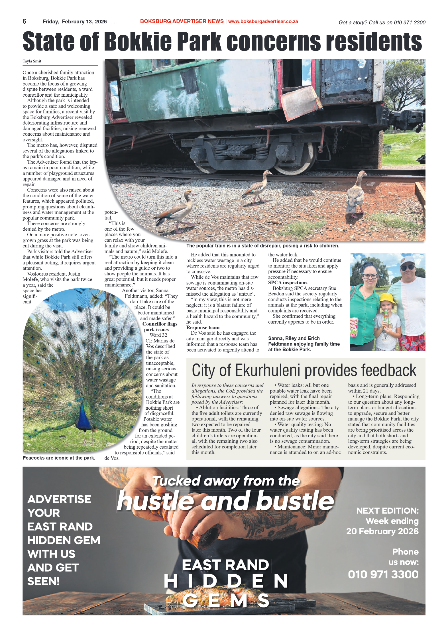 Boksburg Advertiser 13 February 2026 page 8