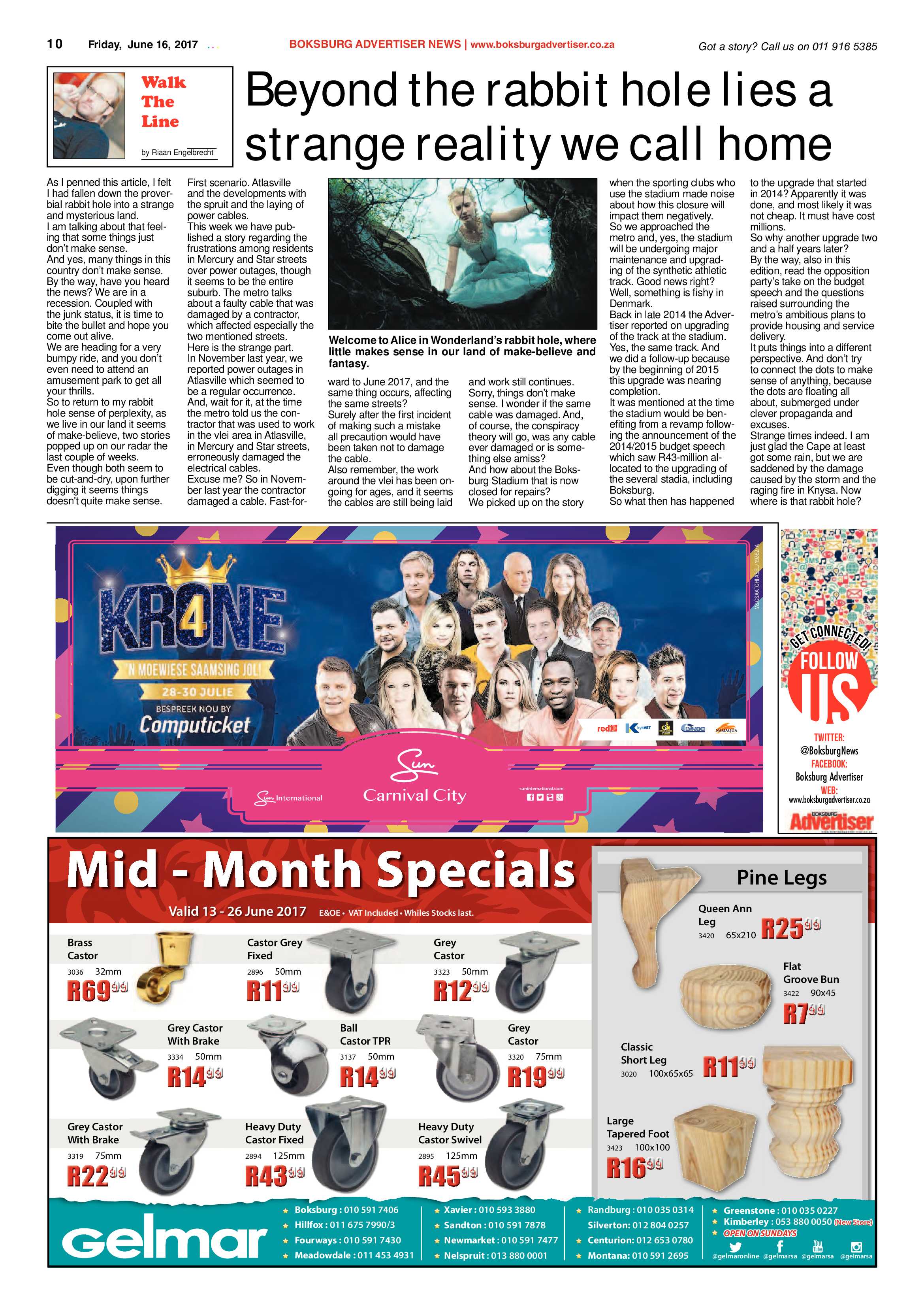 Boksburg Advertiser 13 June 2017 page 10
