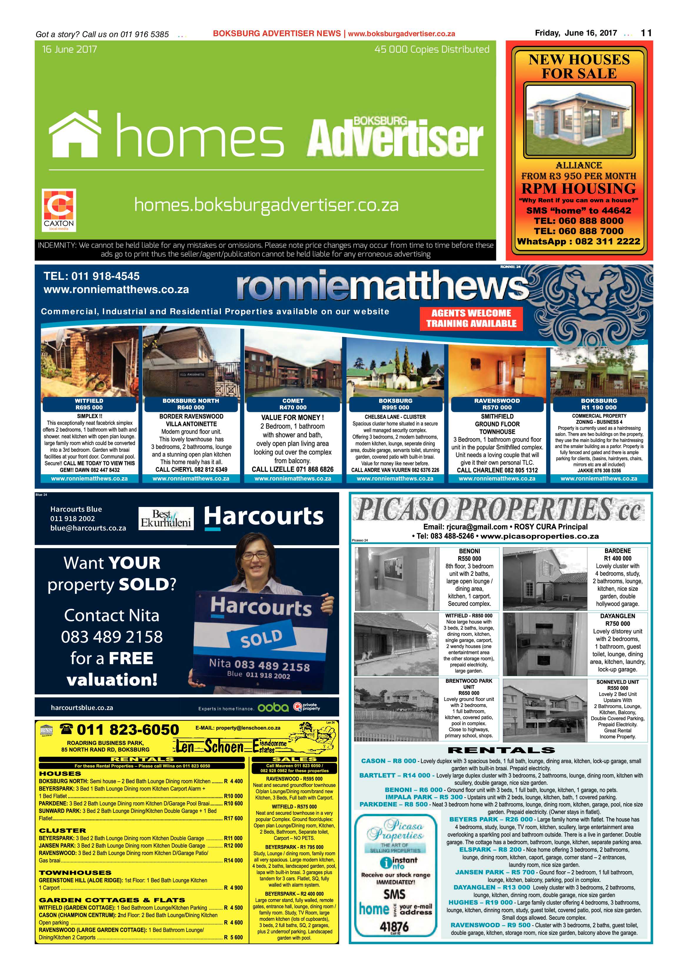 Boksburg Advertiser 13 June 2017 page 11