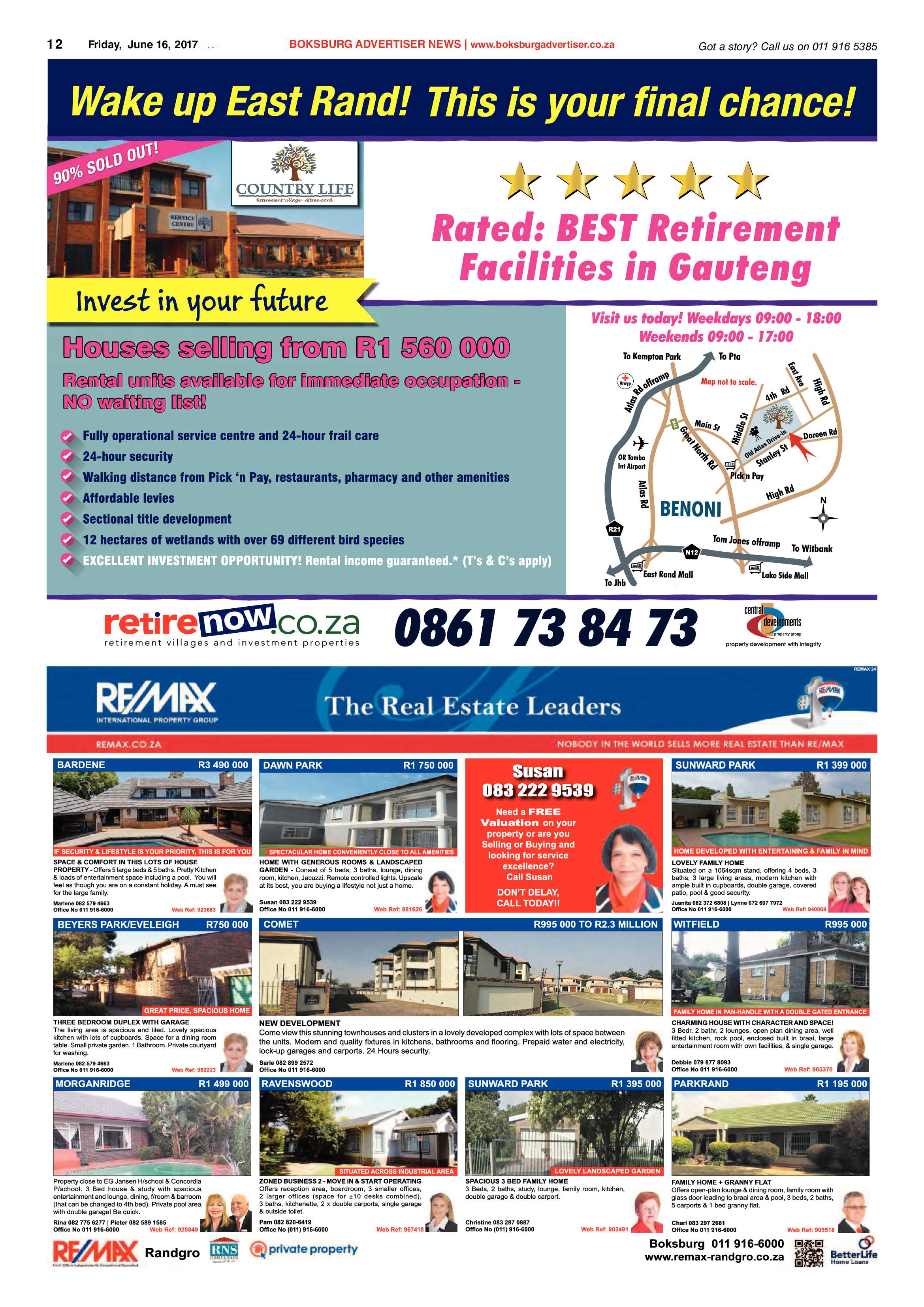 Boksburg Advertiser 13 June 2017 page 12