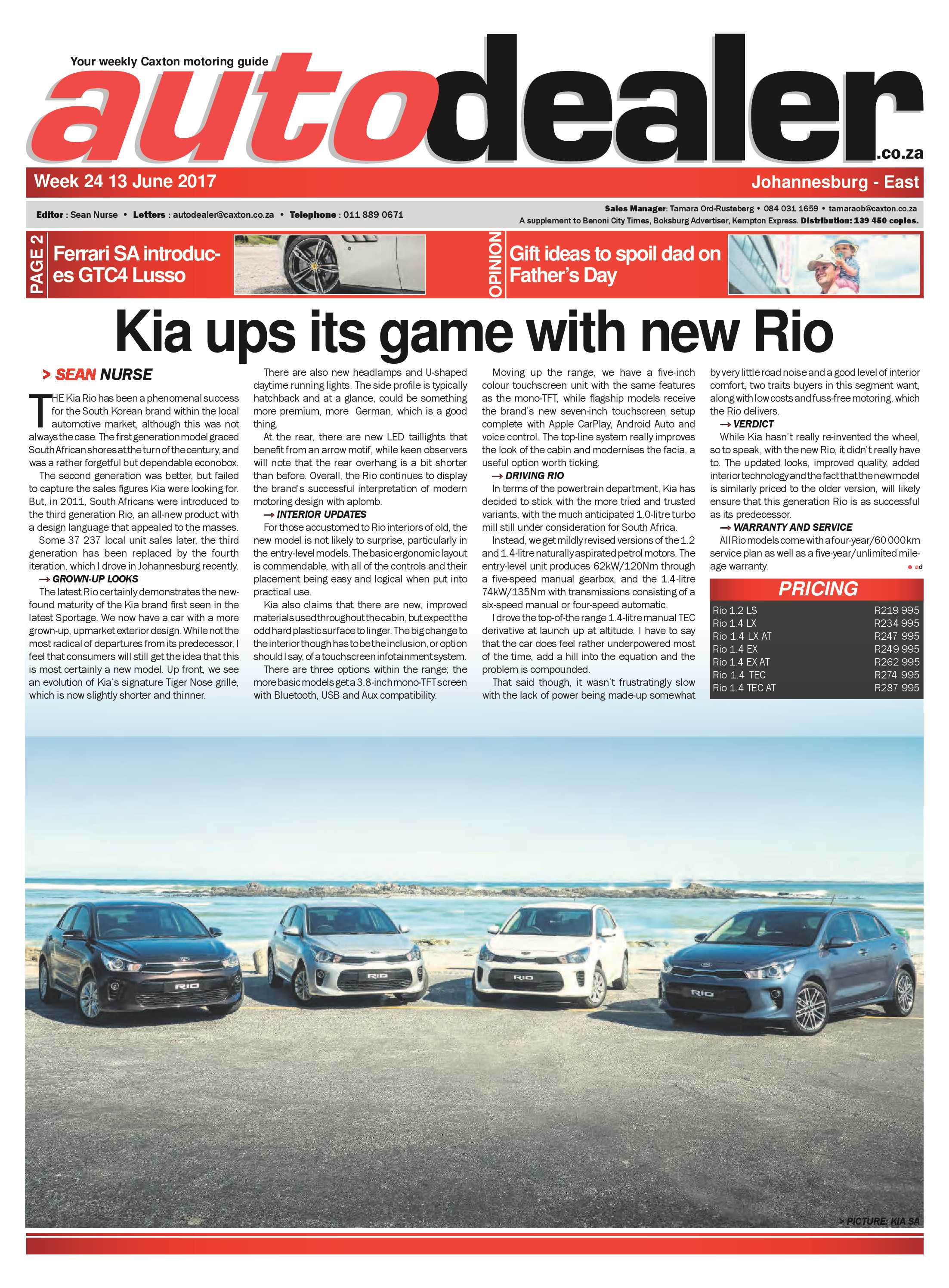 Boksburg Advertiser 13 June 2017 page 21