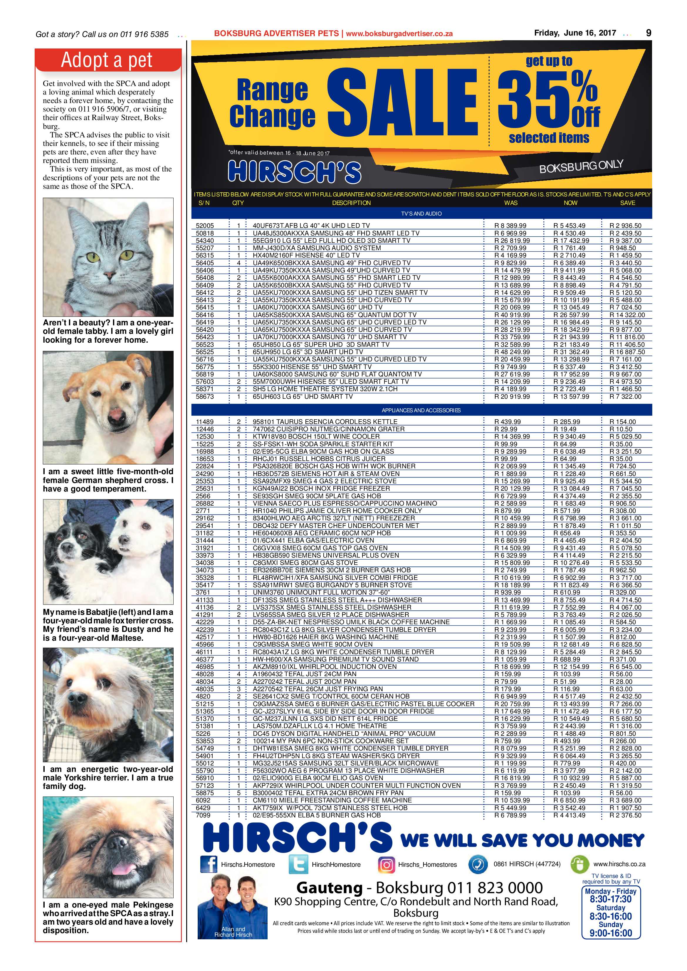 Boksburg Advertiser 13 June 2017 page 9