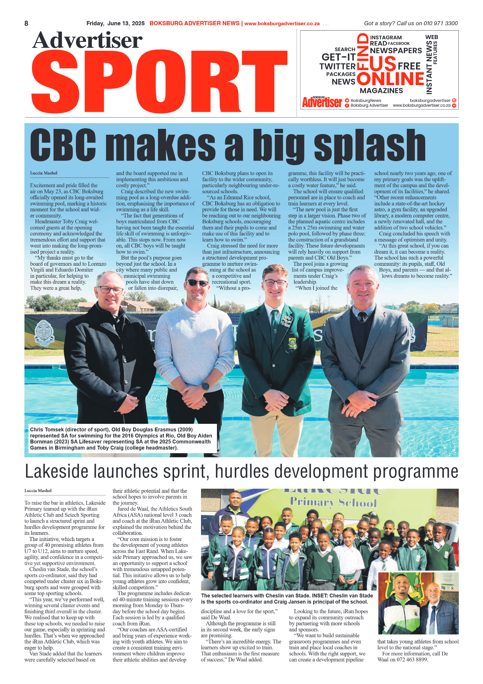 Boksburg Advertiser 13 June 2025 page 10