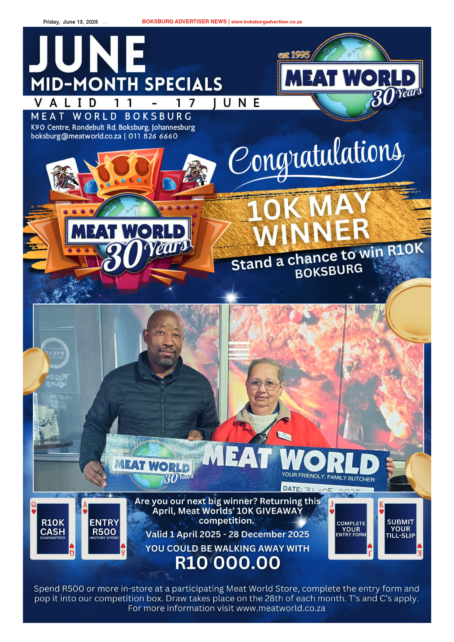 Boksburg Advertiser 13 June 2025 page 12