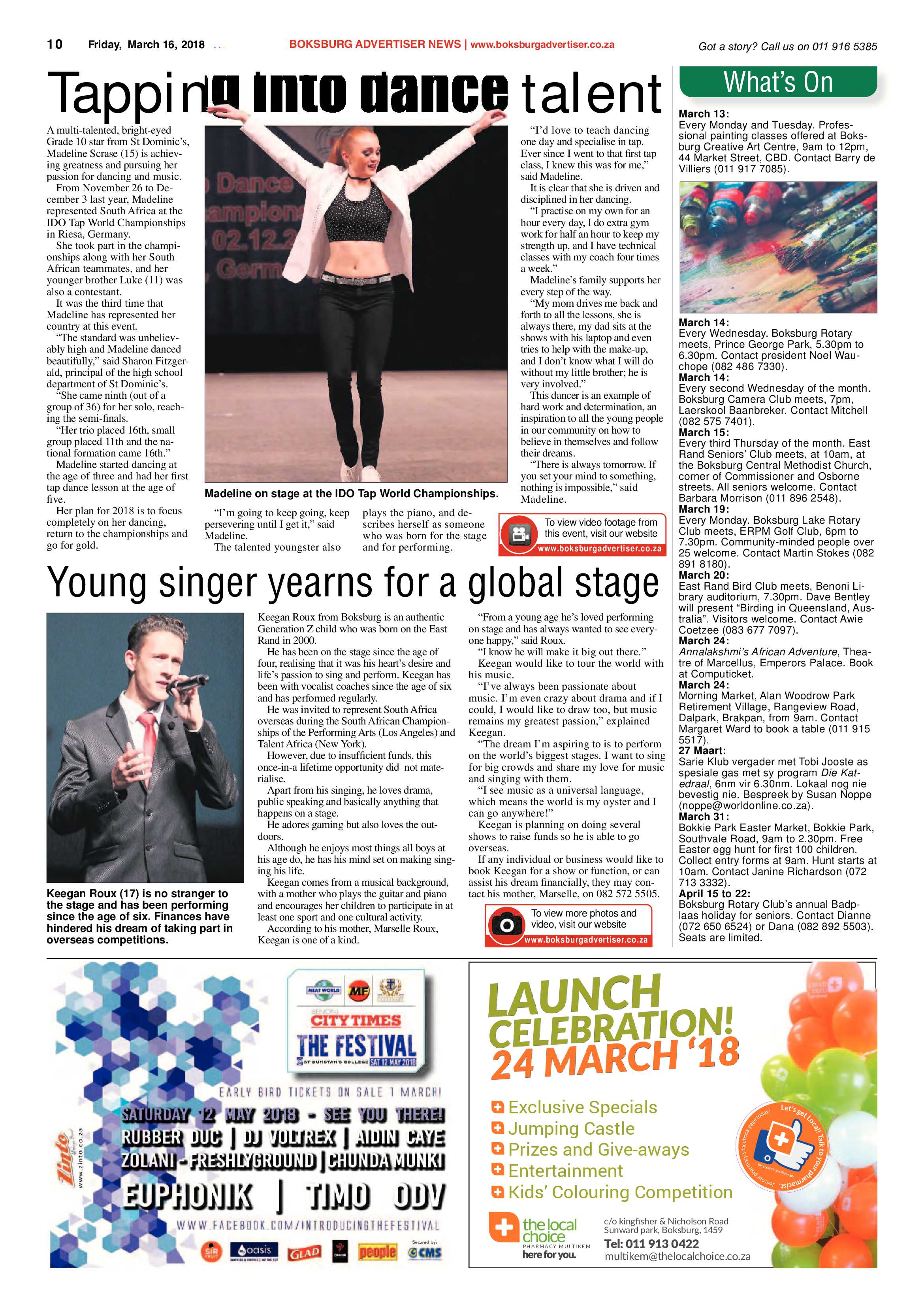 Boksburg Advertiser 13 March 2018 page 10