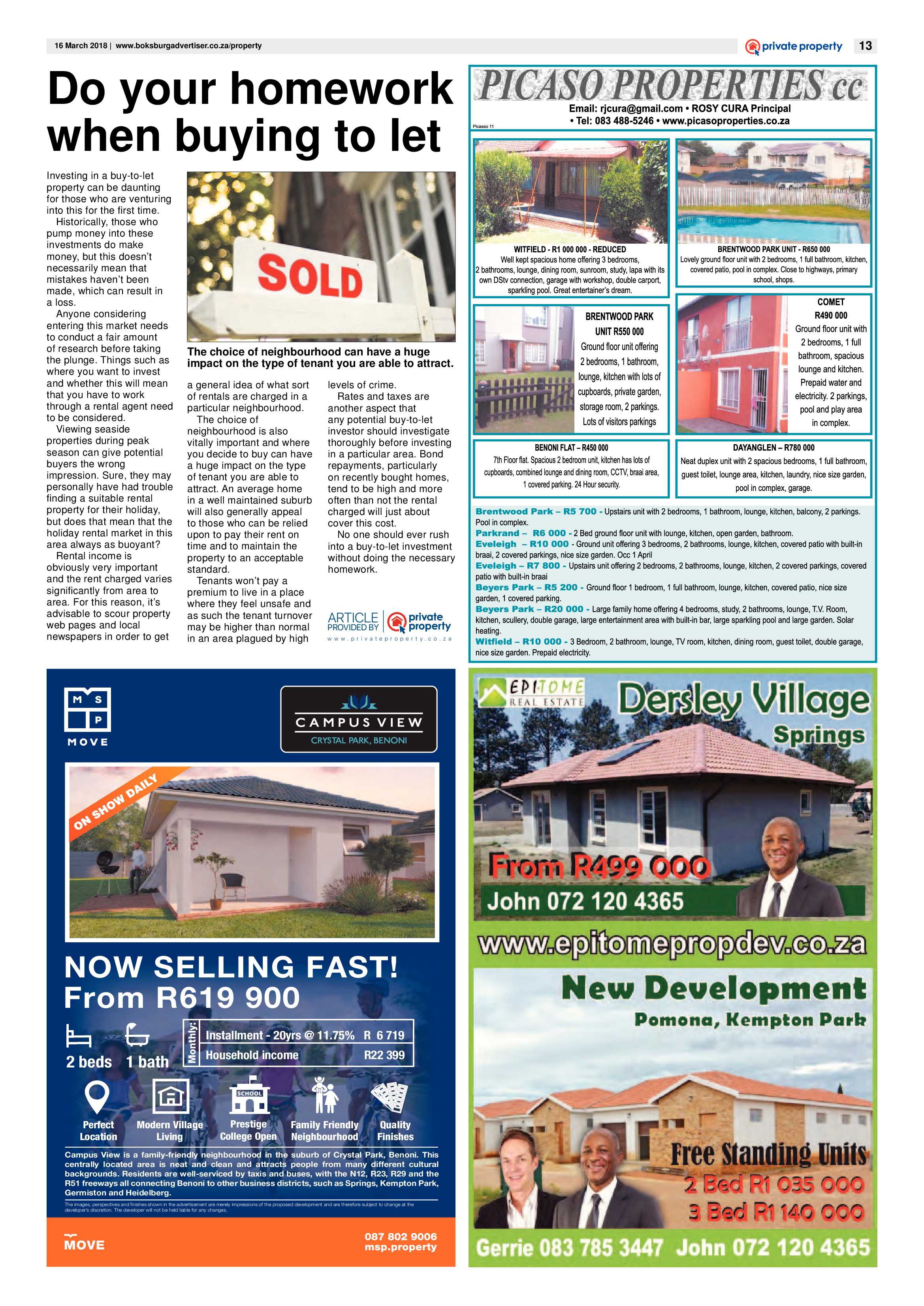 Boksburg Advertiser 13 March 2018 page 13