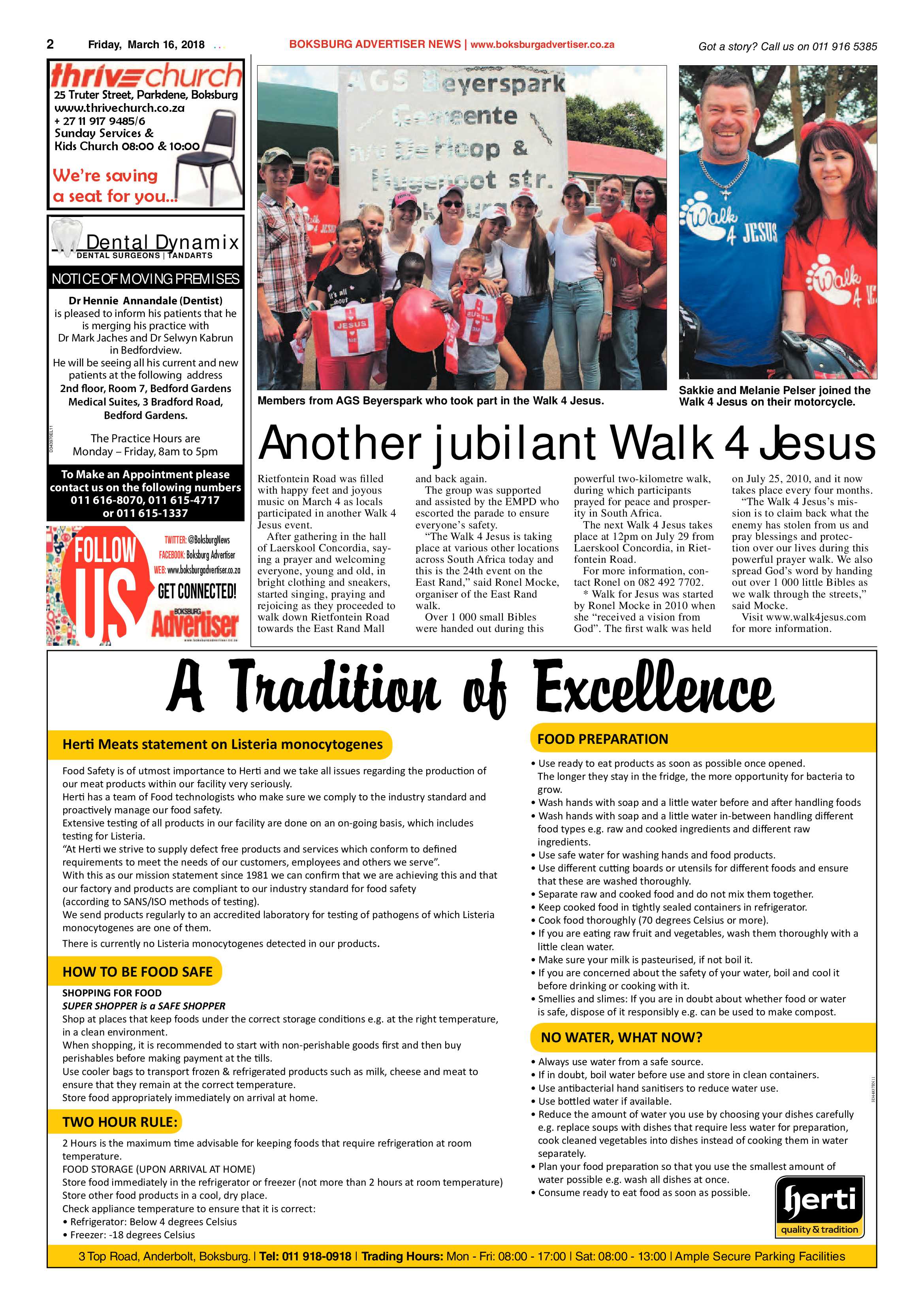 Boksburg Advertiser 13 March 2018 page 2