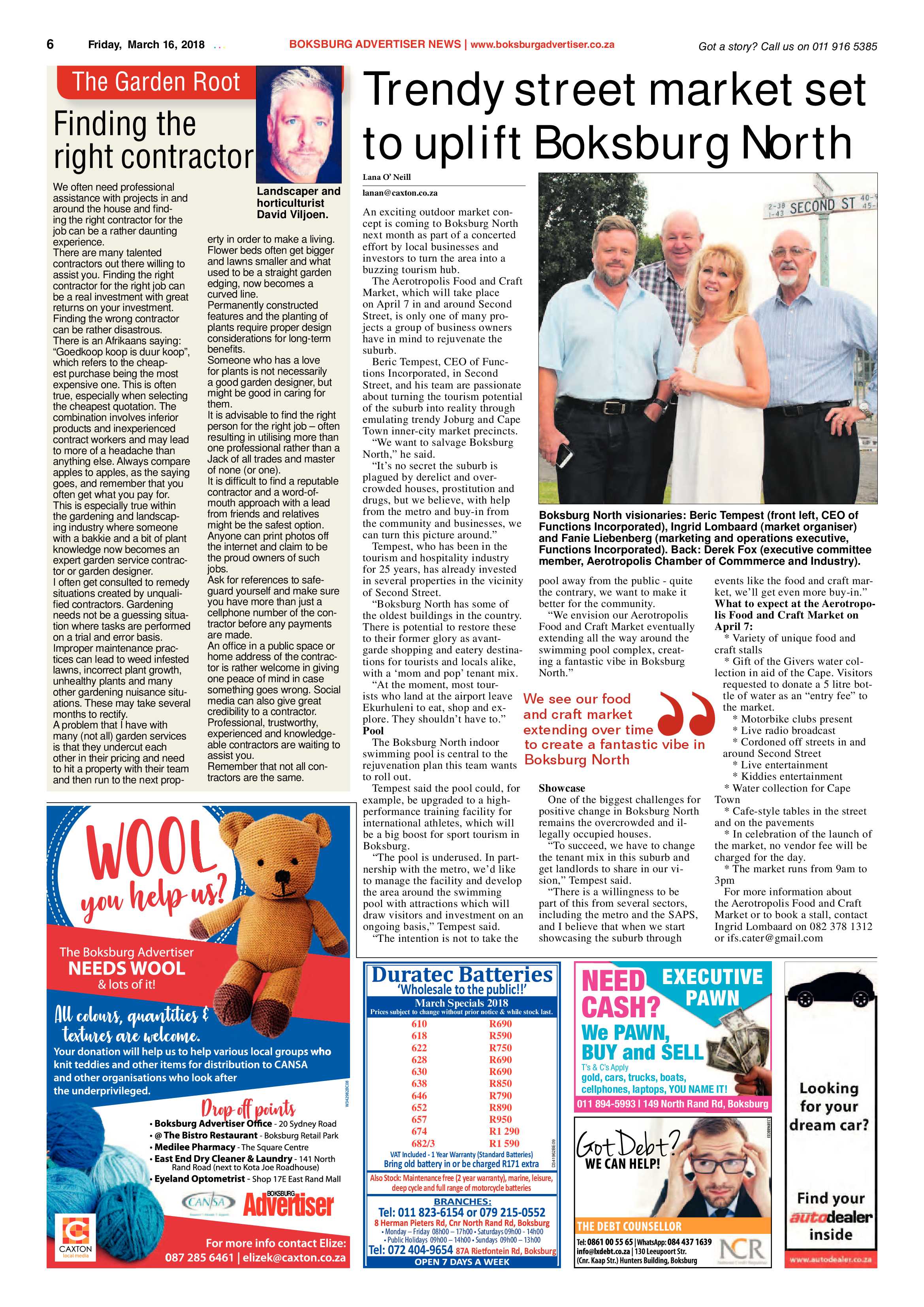 Boksburg Advertiser 13 March 2018 page 6