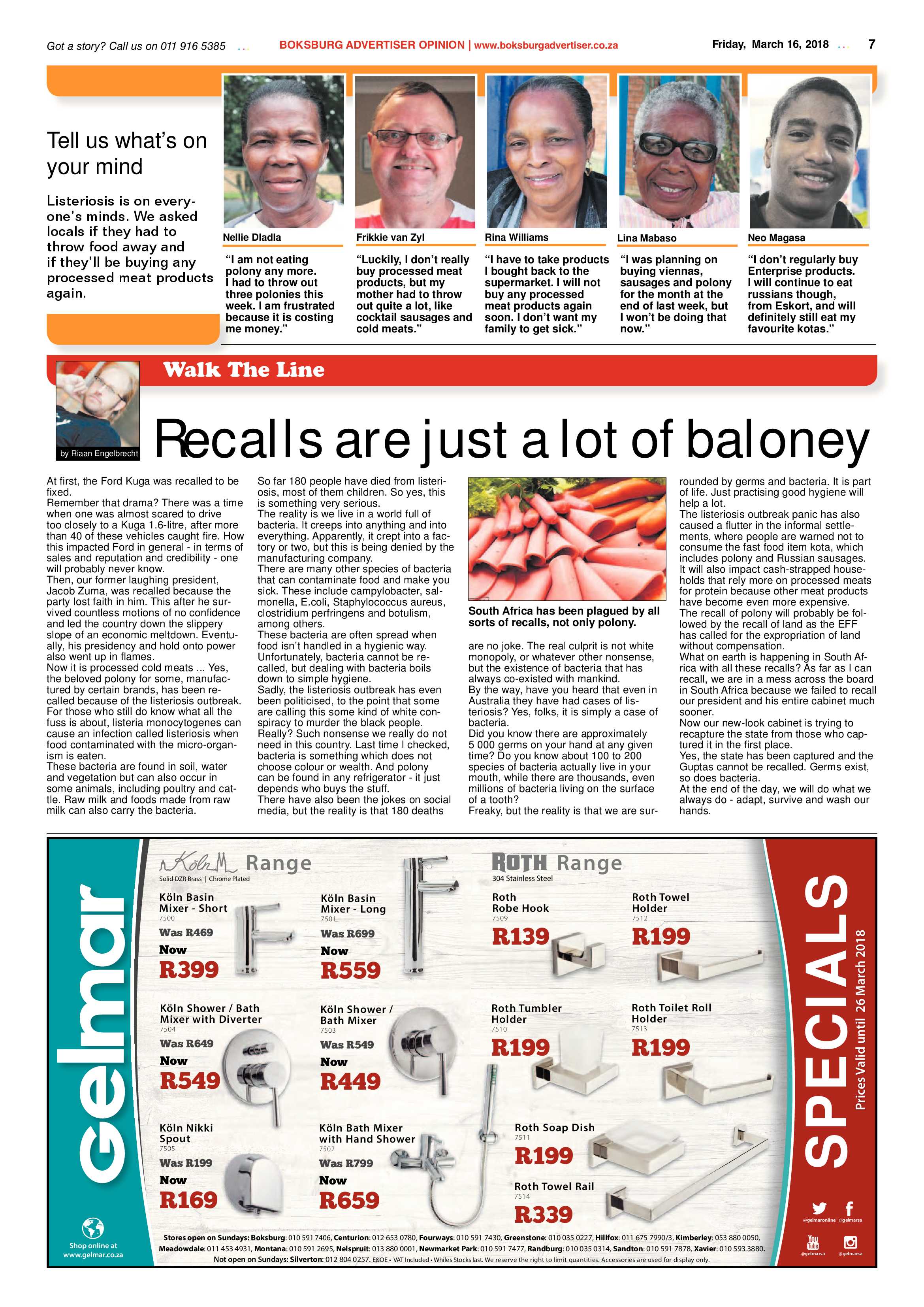 Boksburg Advertiser 13 March 2018 page 7