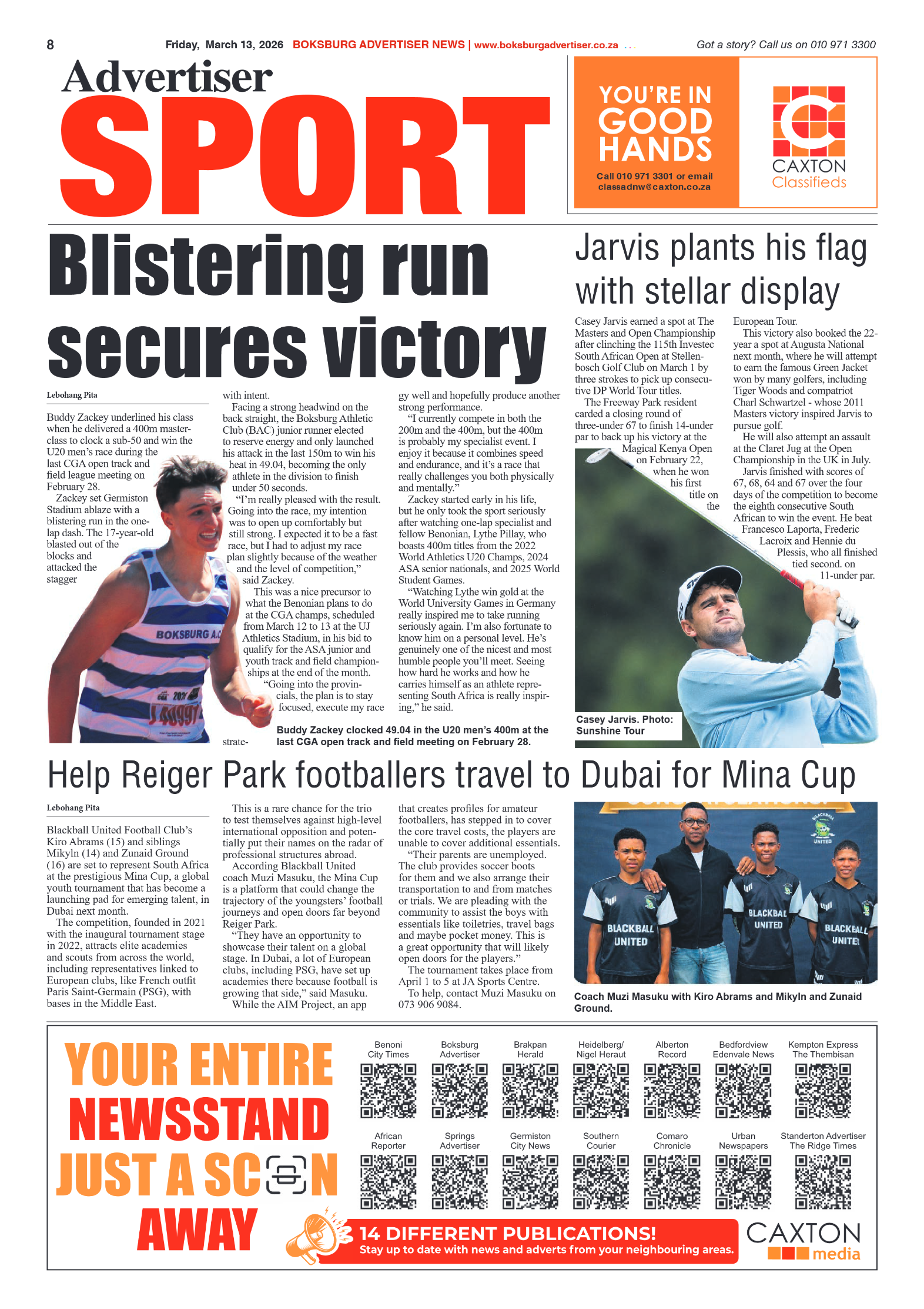 Boksburg Advertiser 13 March 2026 page 10