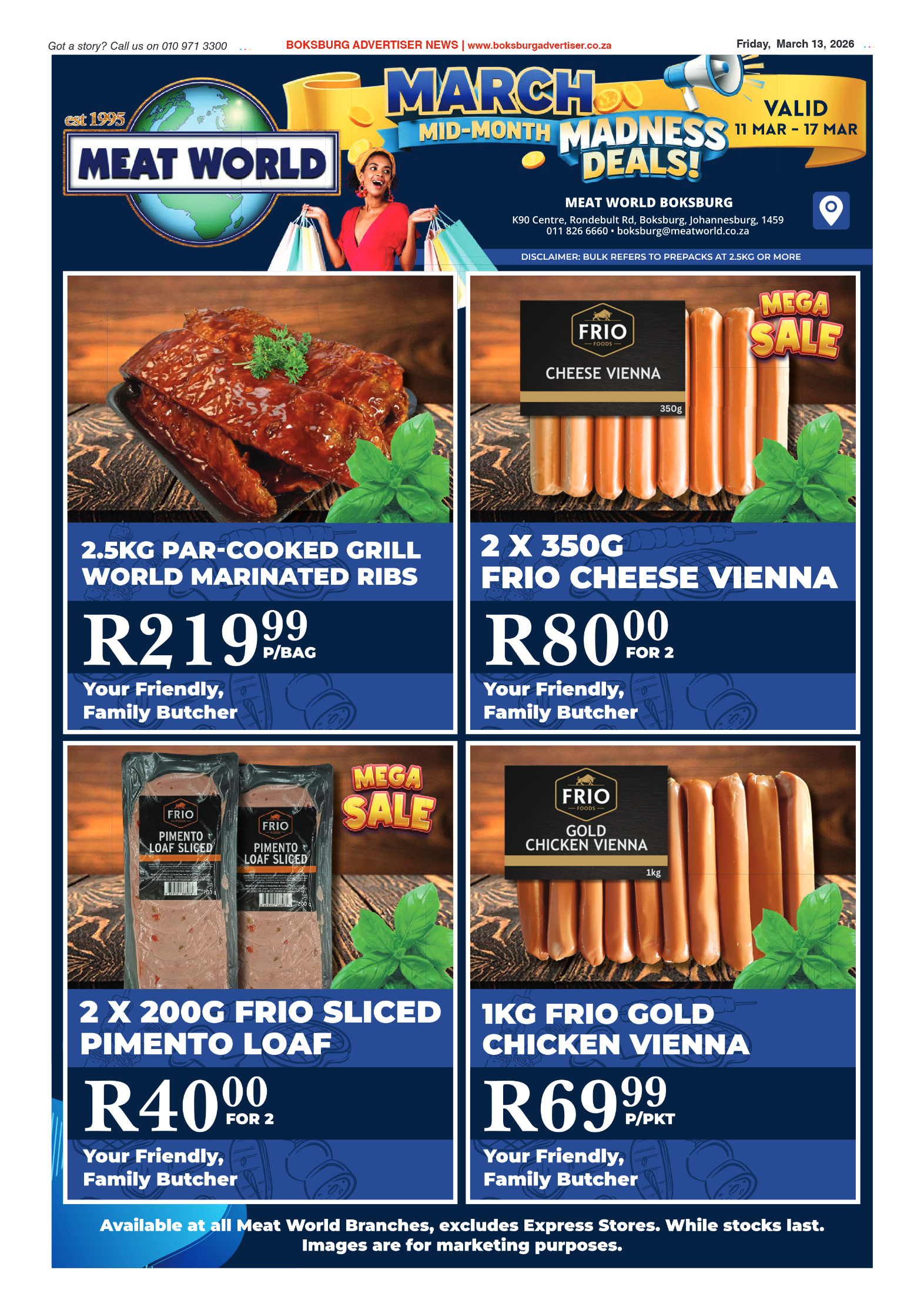 Boksburg Advertiser 13 March 2026 page 11